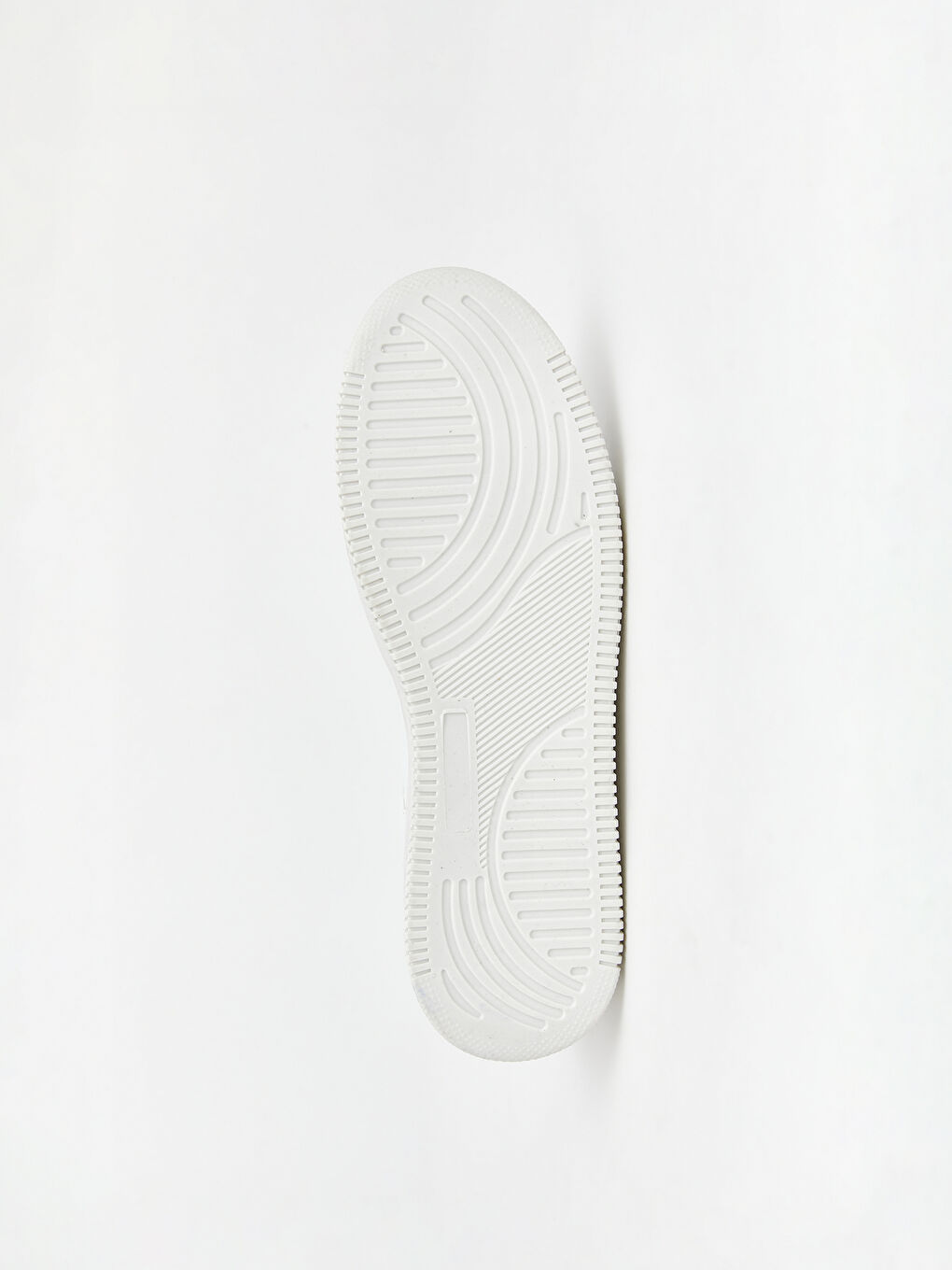 Beyaz Deri Görünümlü Erkek Spor Ayakkabı-3