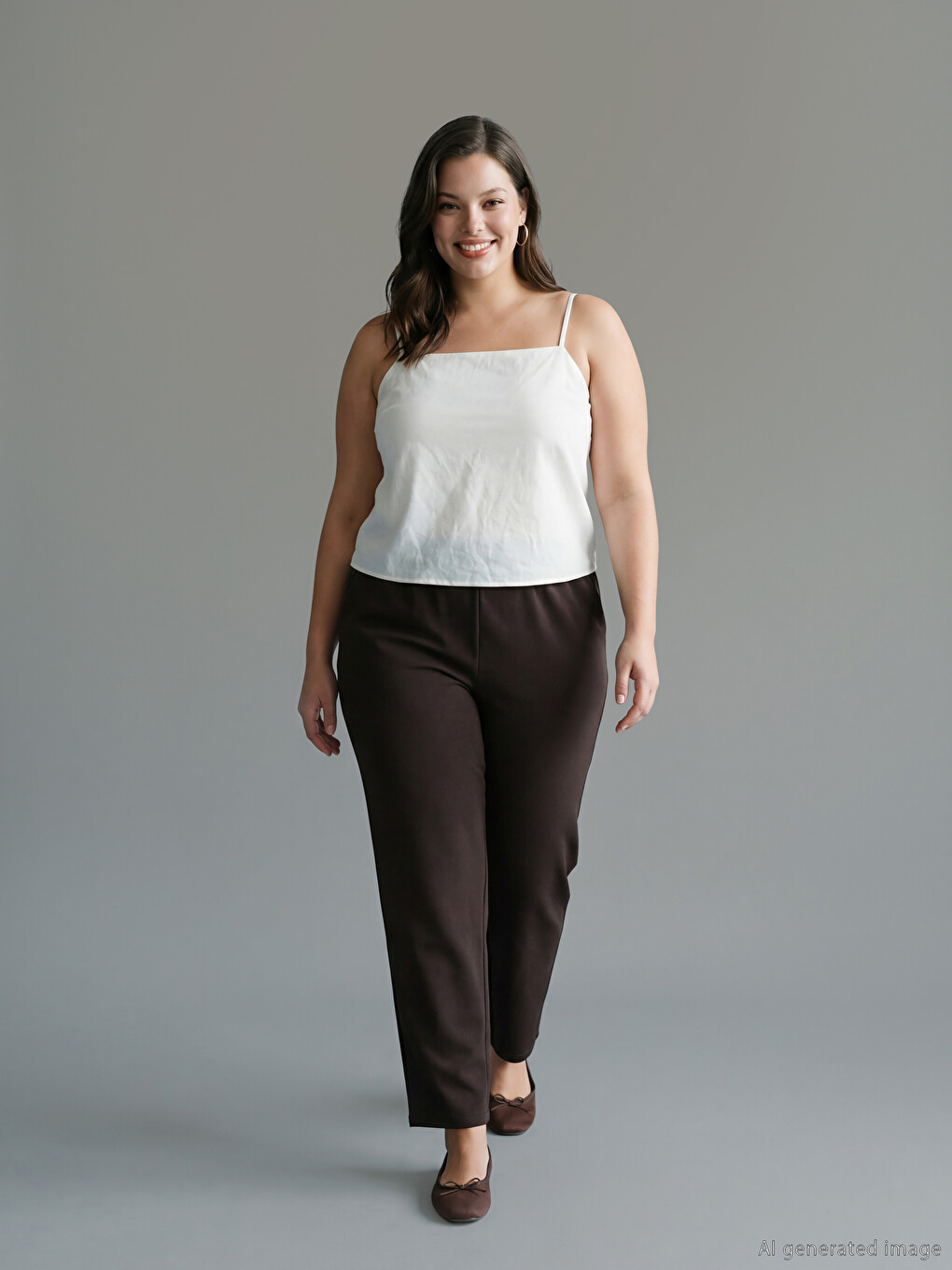 Elastic Waist Women's Trousers