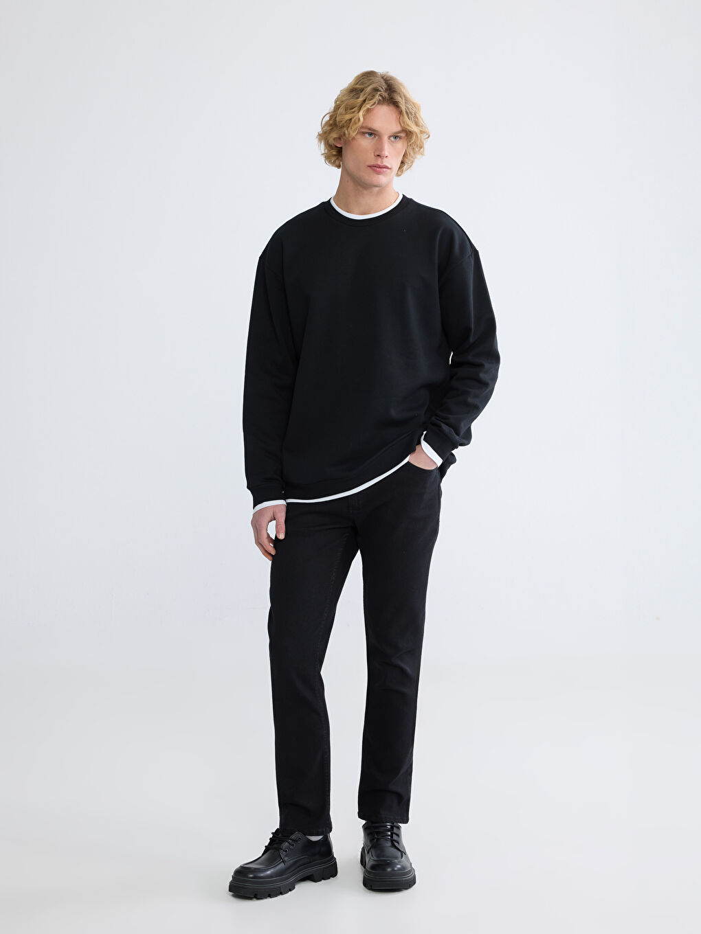 Siyah 779 Regular Fit Erkek Jean Pantolon