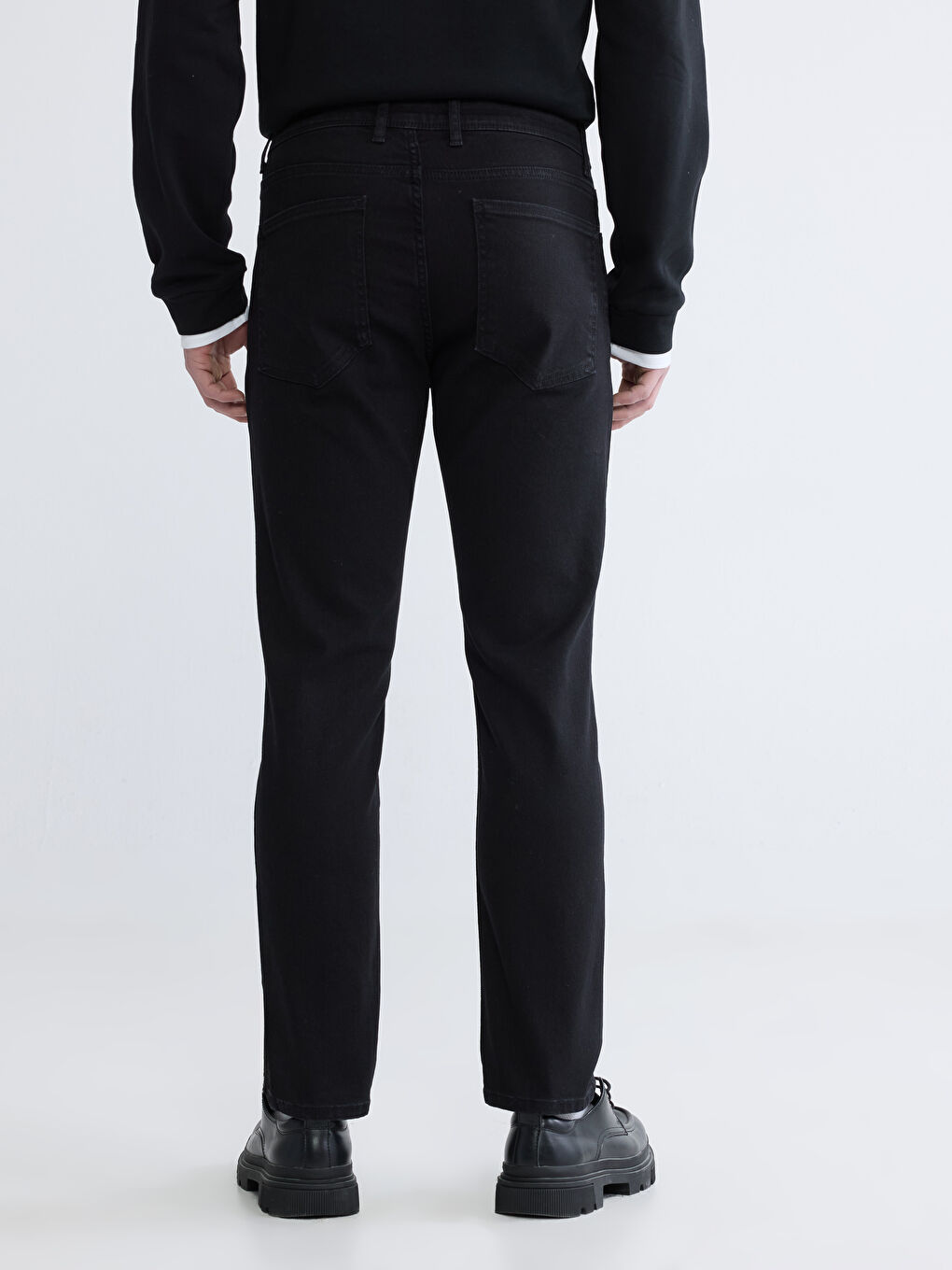 Siyah 779 Regular Fit Erkek Jean Pantolon-3