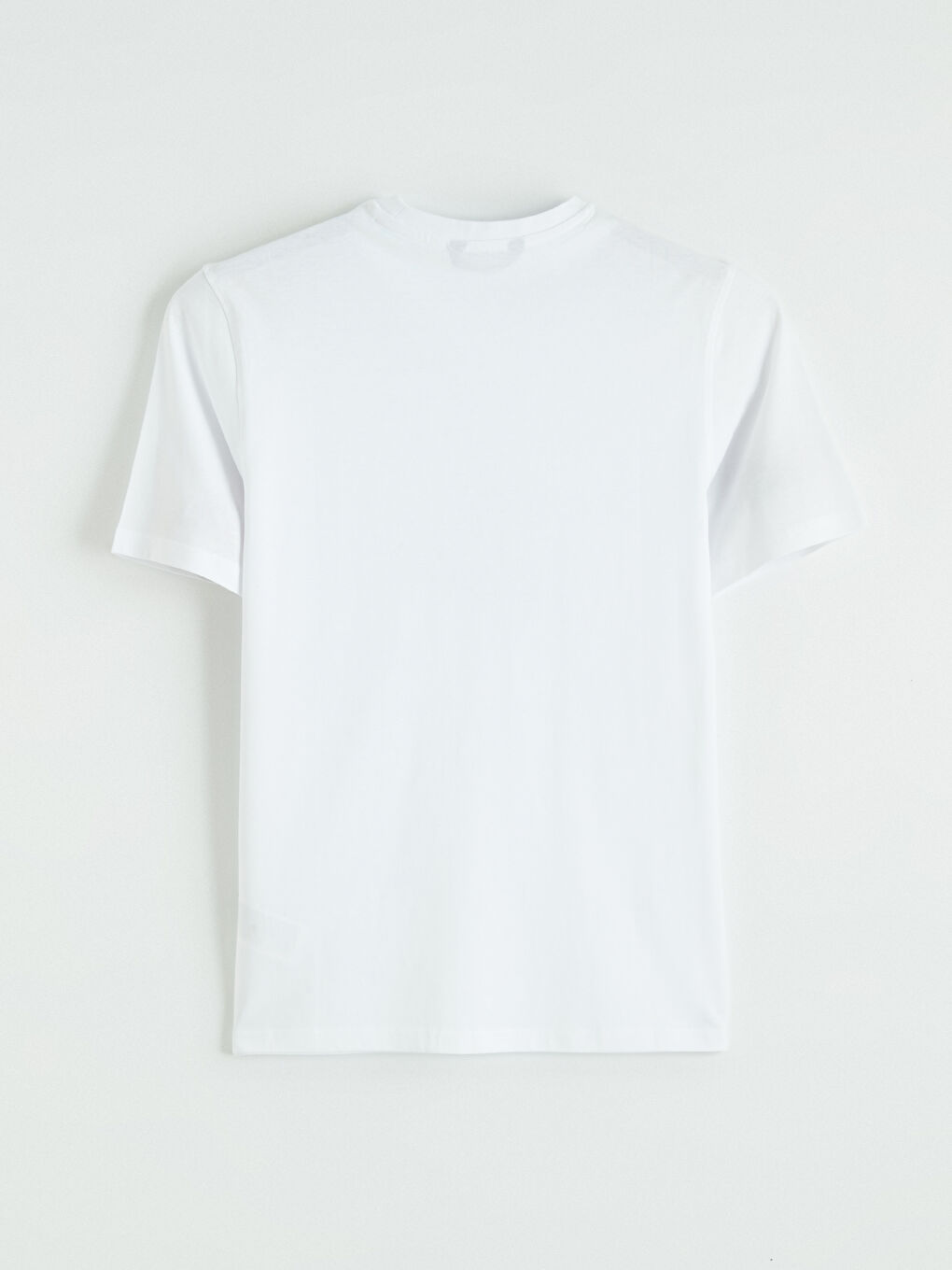 Crew Neck Printed Men's Knitted T-Shirt-6