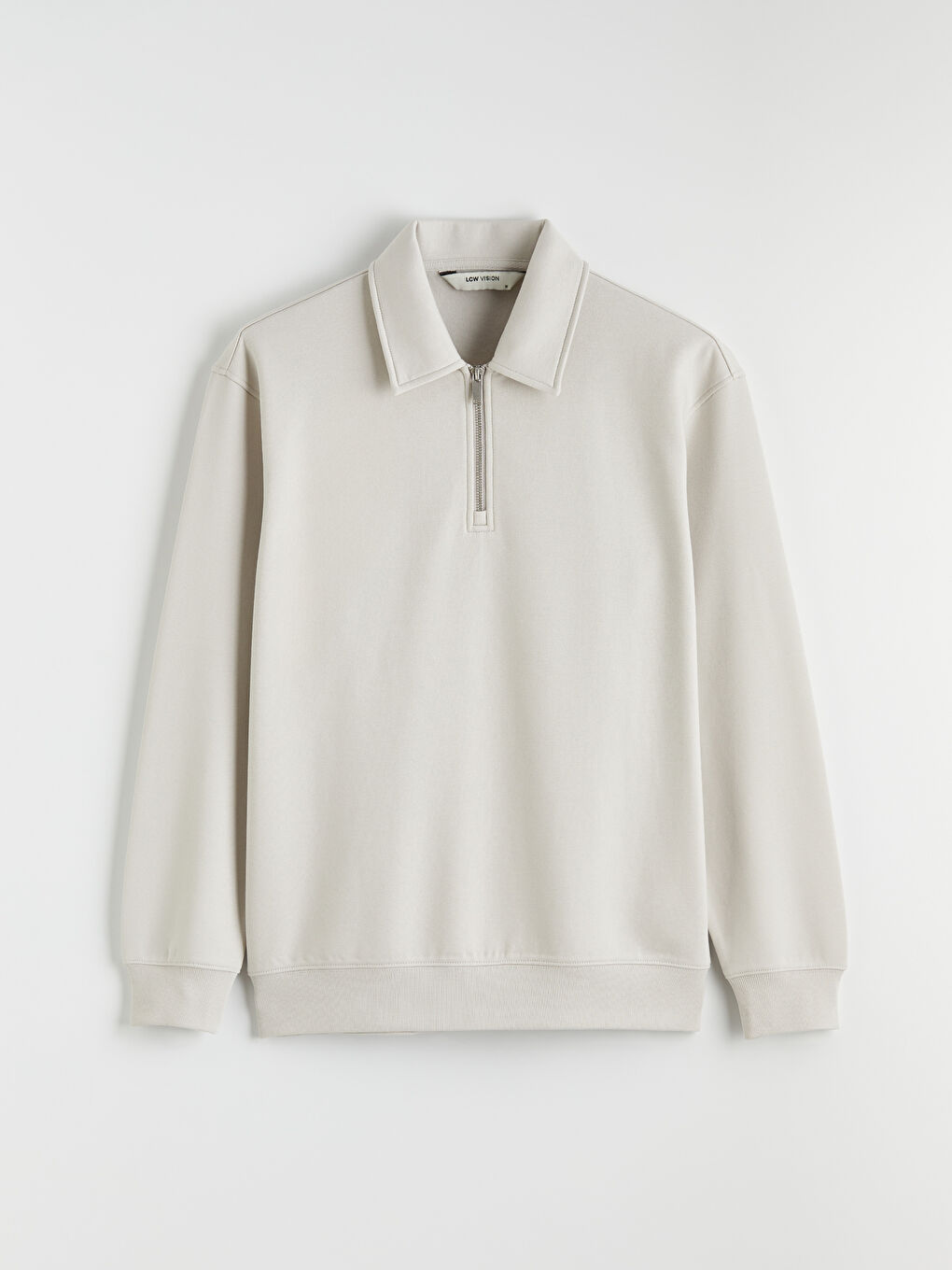 Men's Polo Collar Sweatshirt