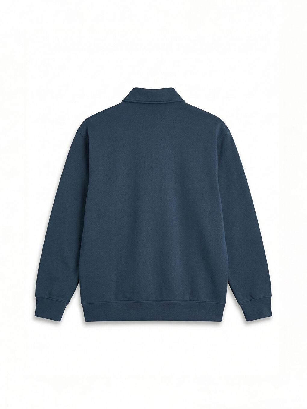 Men's Polo Collar Sweatshirt-6