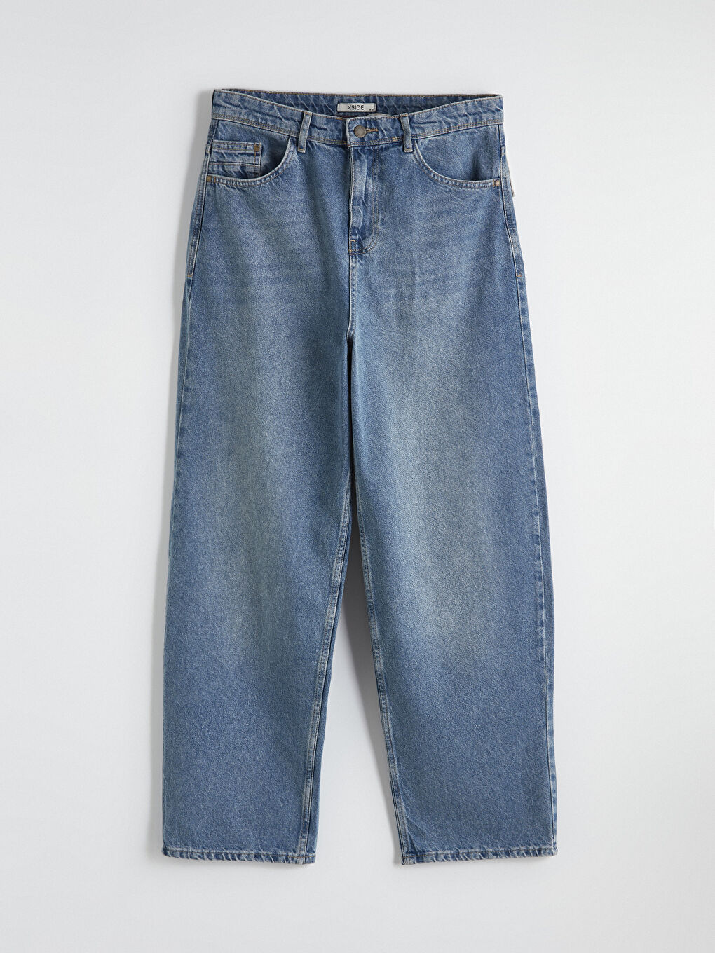 İndigo Loose Fit Erkek Jean Pantolon