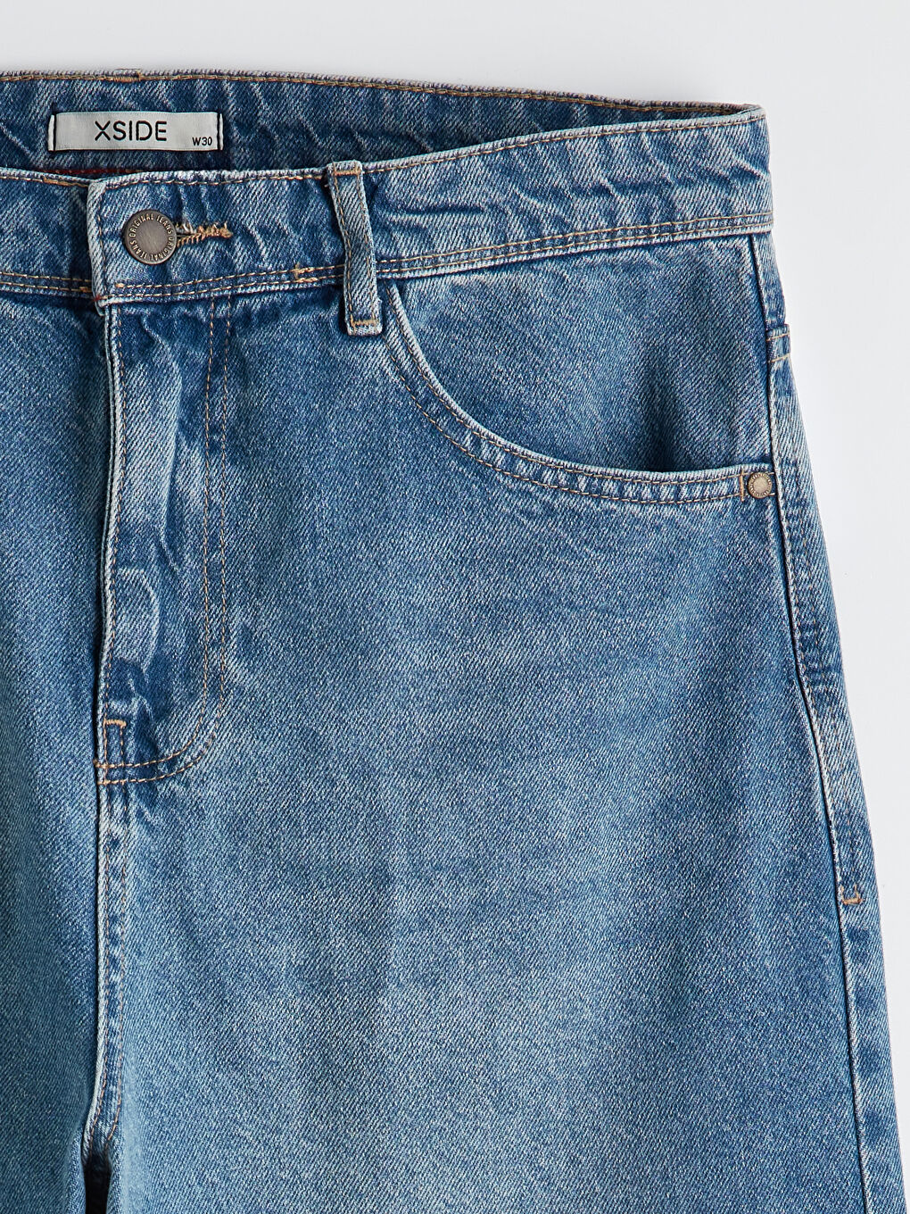 İndigo Loose Fit Erkek Jean Pantolon-1