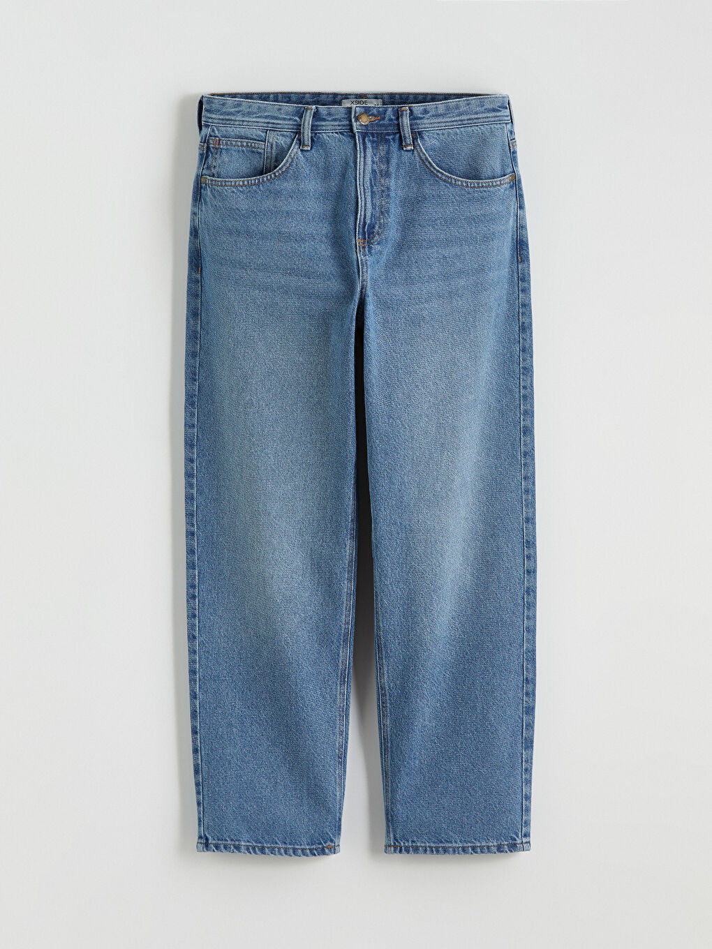 İndigo Baggy Fit Erkek Jean Pantolon-4