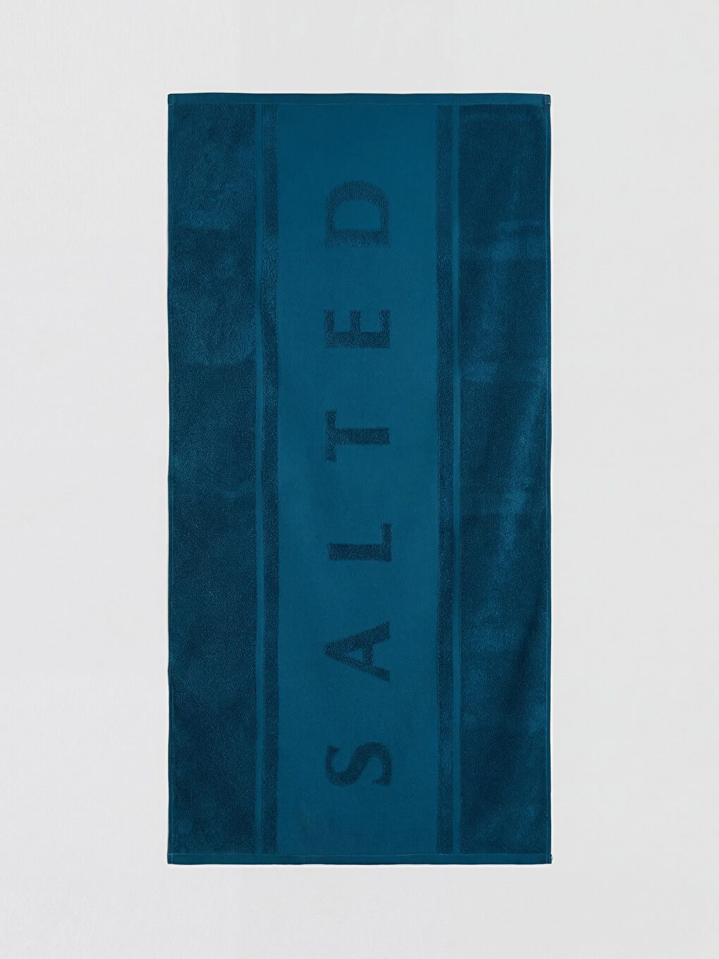 Petrol Pamuklu Plaj Havlusu 70x150 cm-1