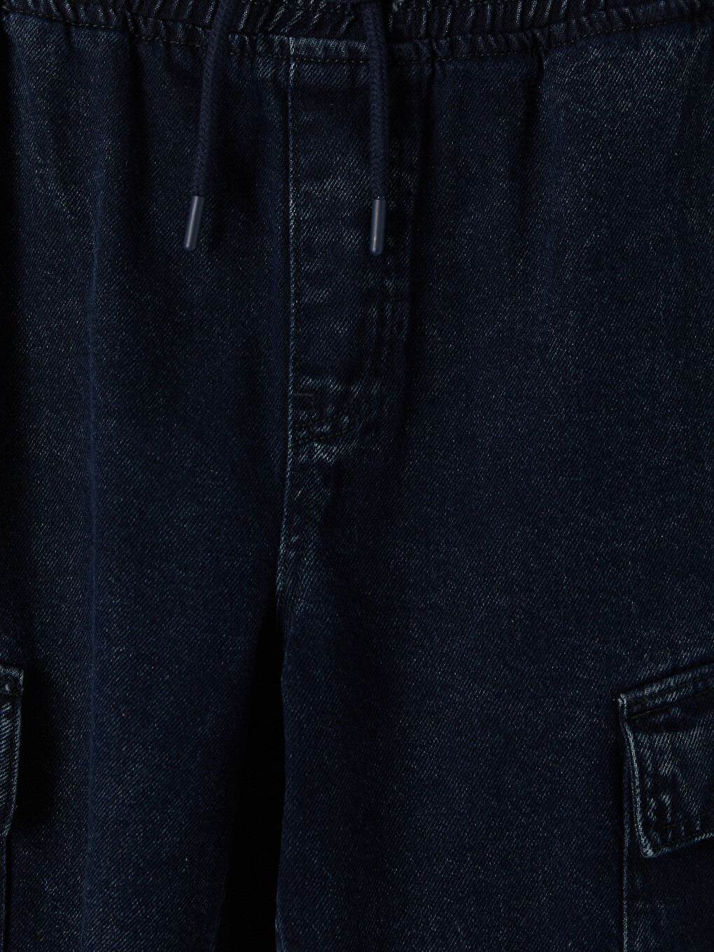 Man Indigo Denim Shorts-4