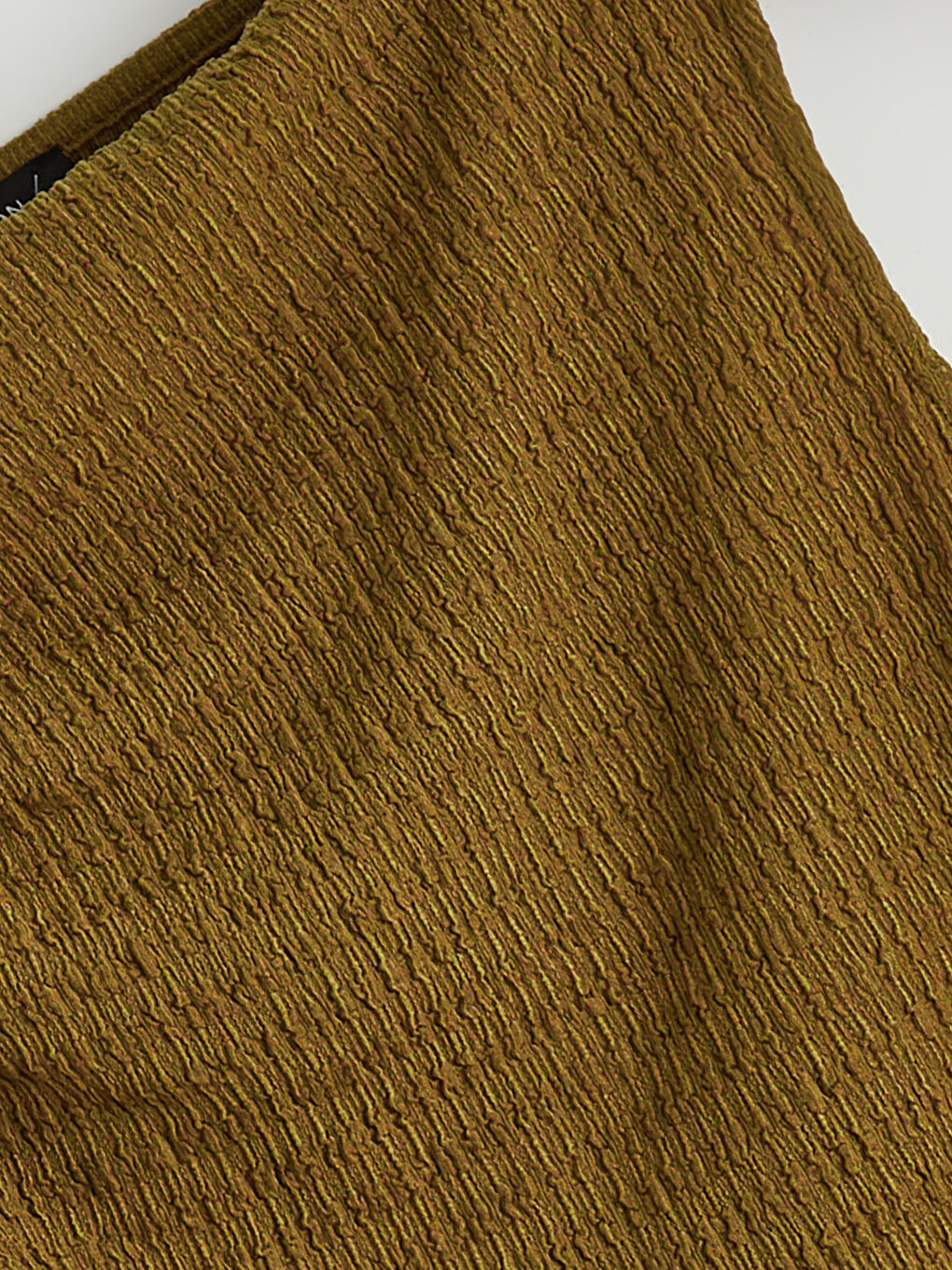 Kayık Yaka Dokulu Büzgülü Bluz-5