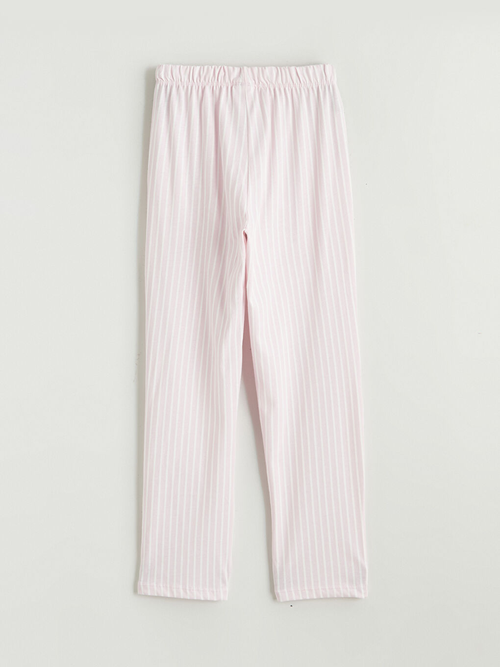 Beyaz Gömlek Yaka Kız Çocuk Pijama Takımı-6