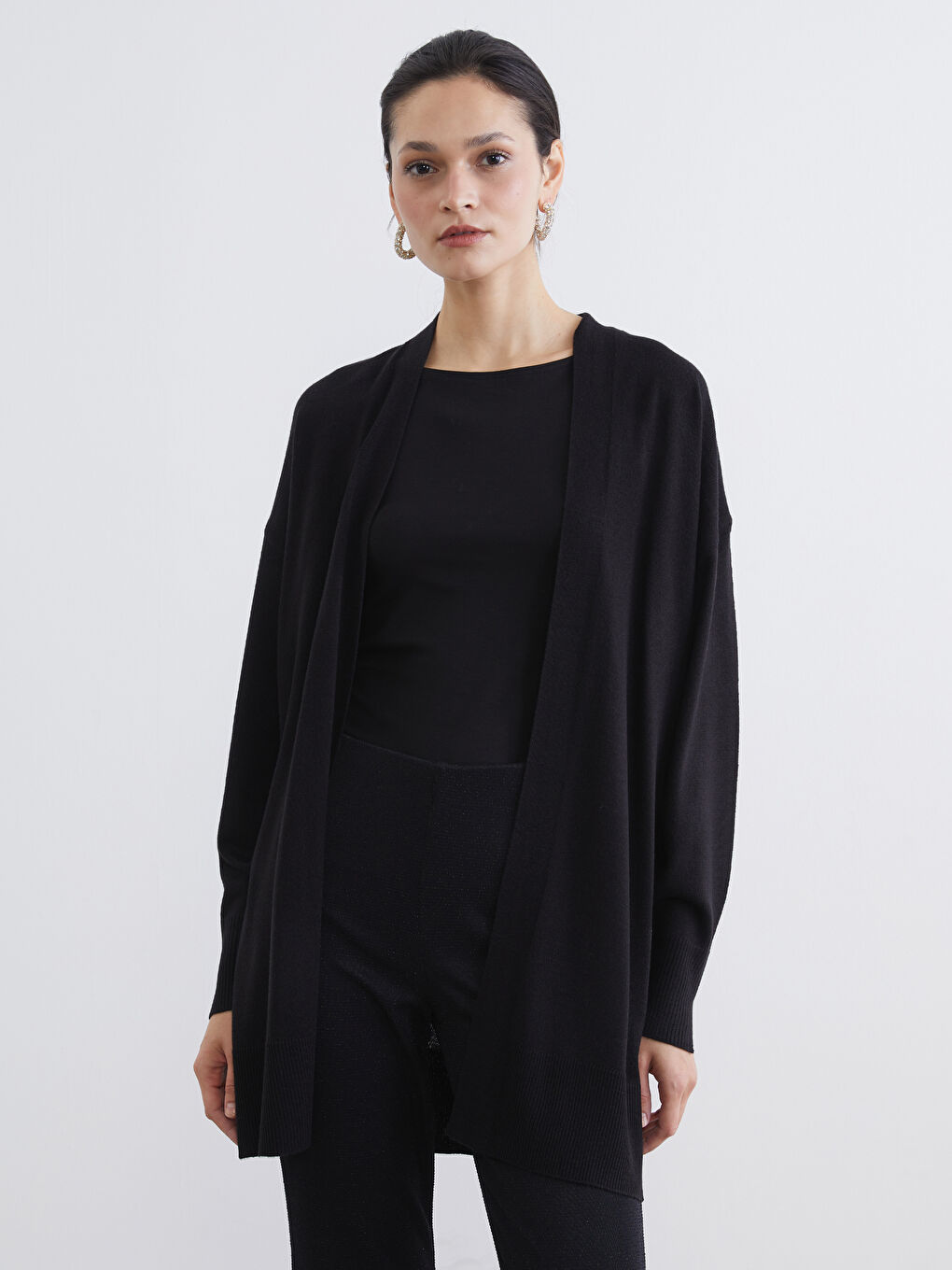 Shawl Collar Women's Knitwear Cardigan