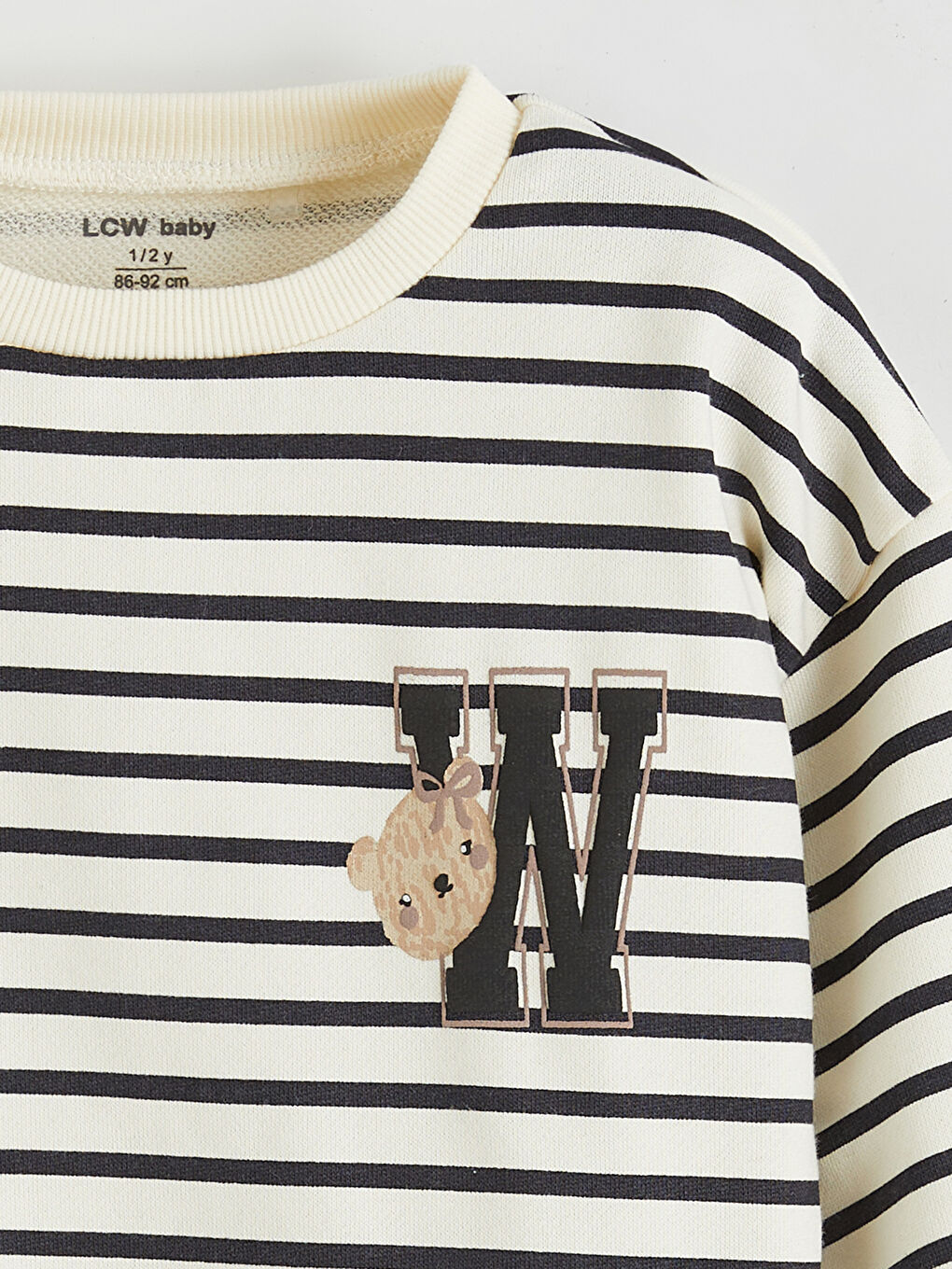 Μωρό Κορίτσι ΕΚΡΟΥ Φούτερ-1