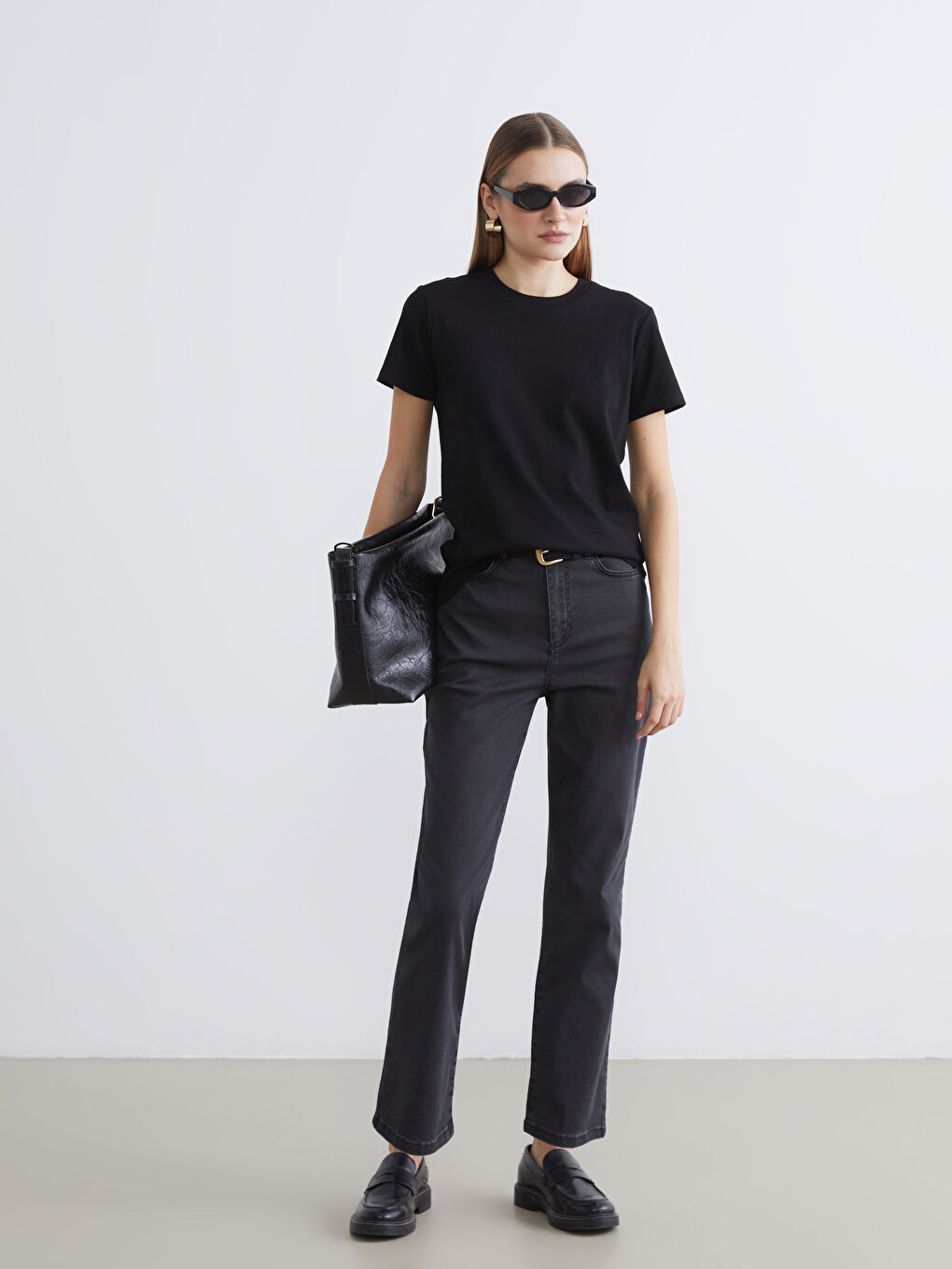 Crew Neck Women's T-Shirt-1