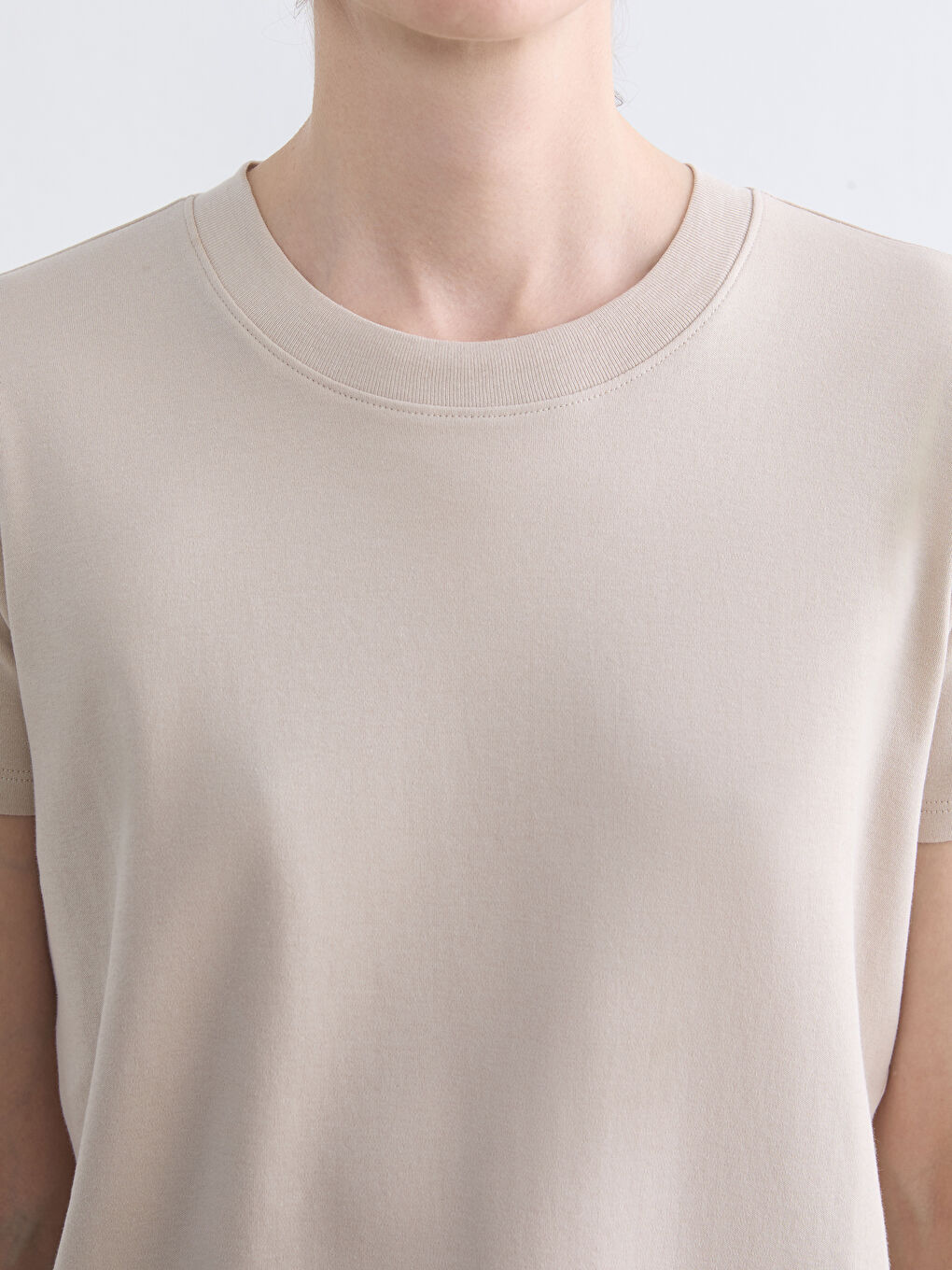 Crew Neck Women's T-Shirt-2