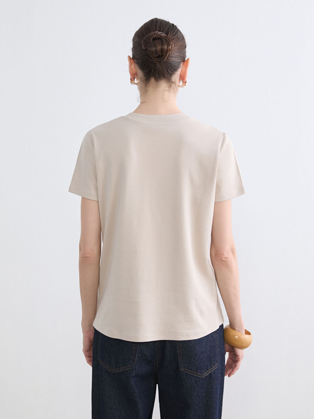 Crew Neck Women's T-Shirt-3