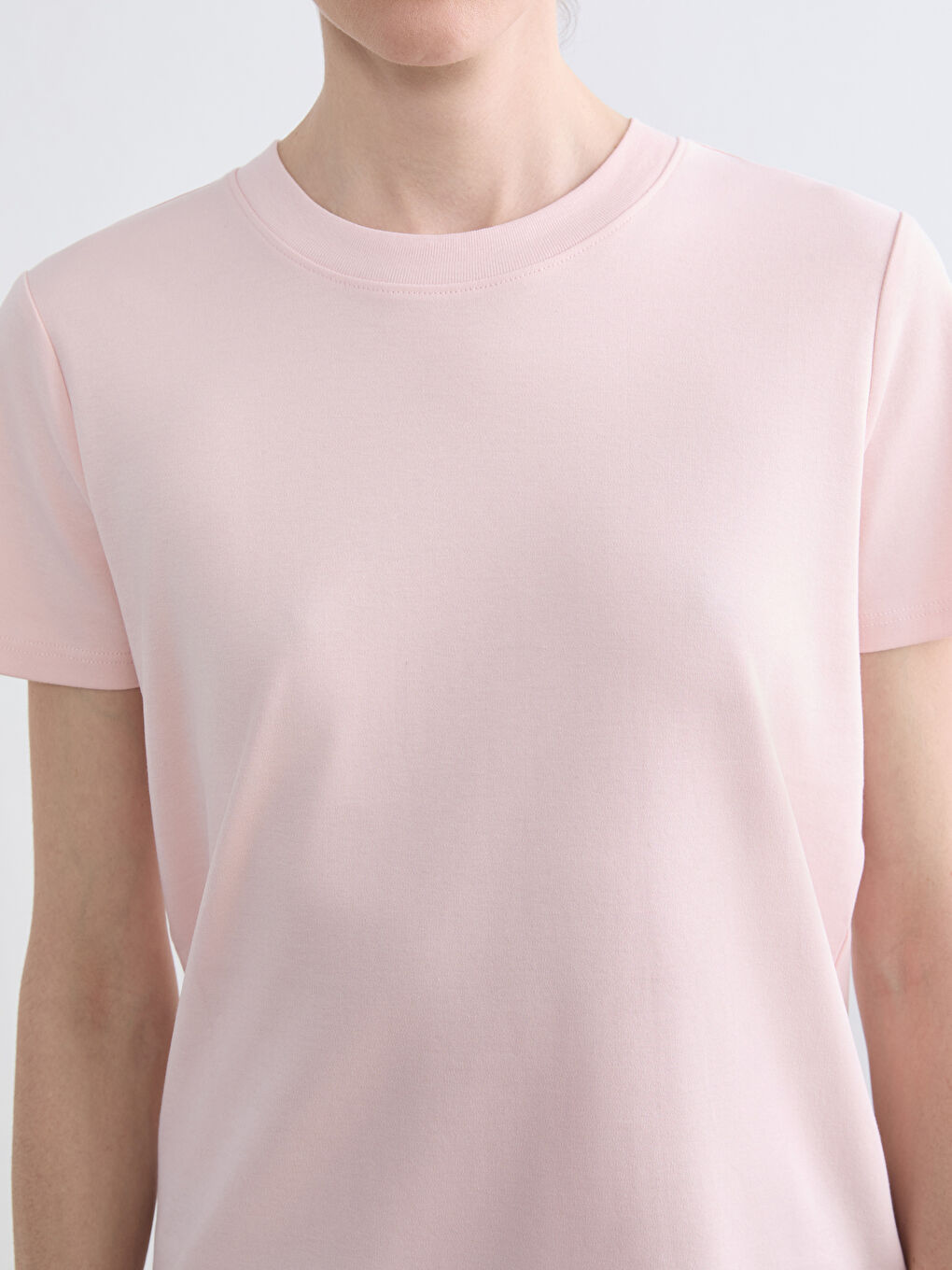 Crew Neck Women's T-Shirt-2