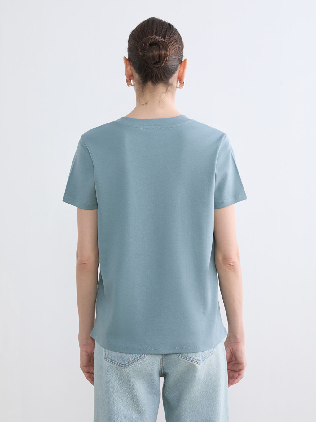 Crew Neck Women's T-Shirt-3