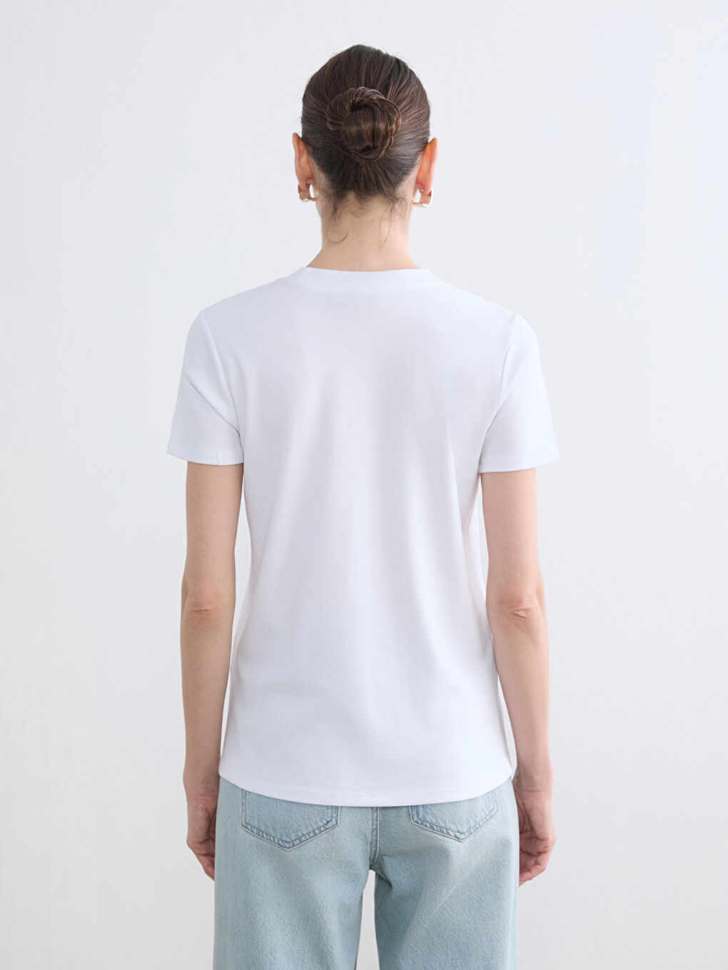 Crew Neck Women's T-Shirt-3