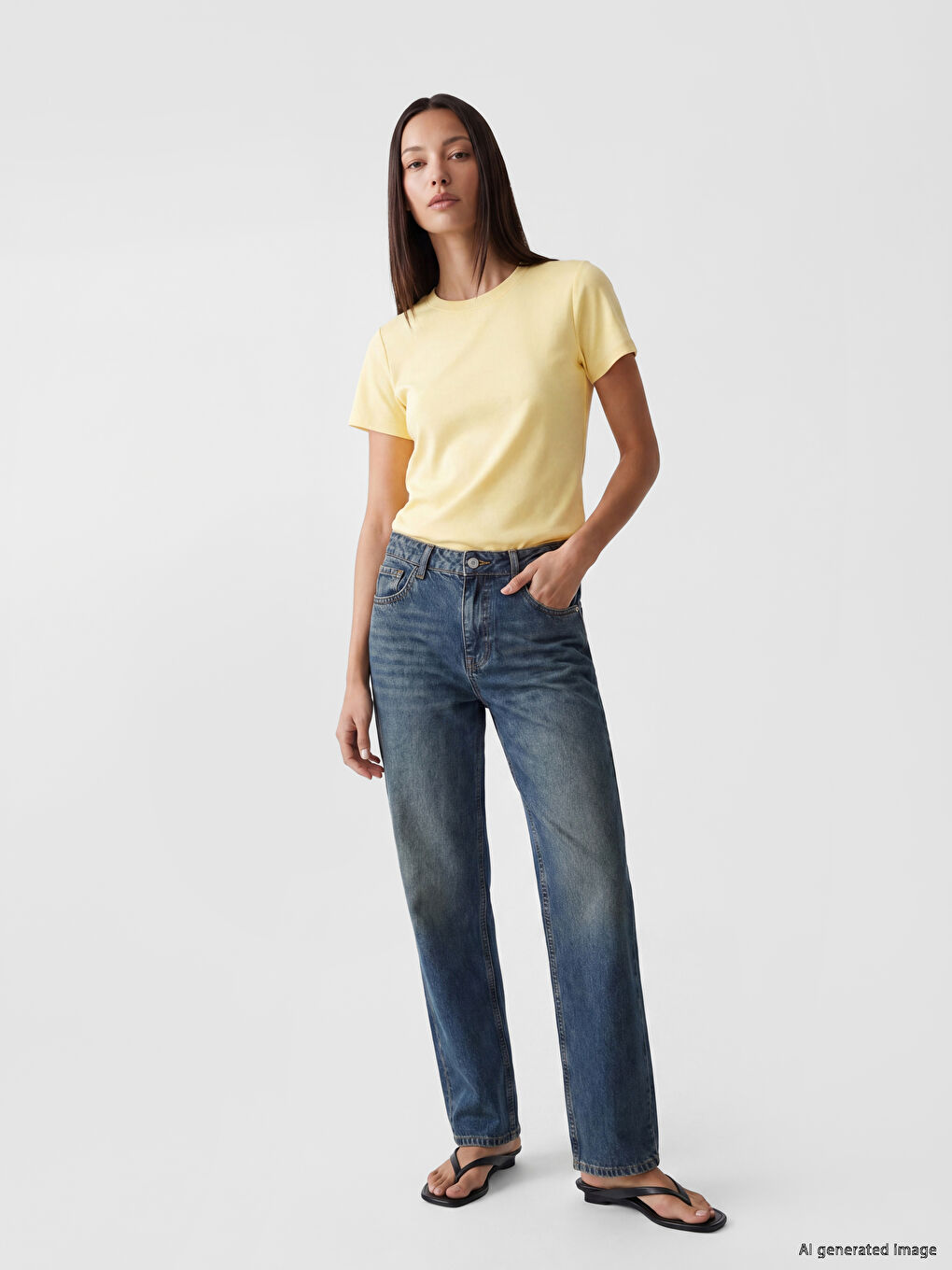 Crew Neck Women's T-Shirt-1