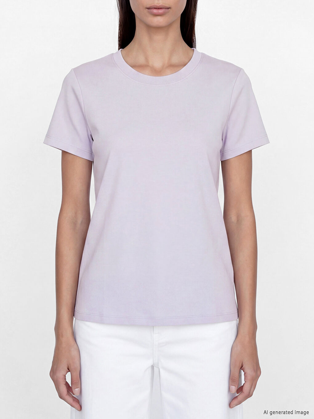 Crew Neck Women's T-Shirt-2