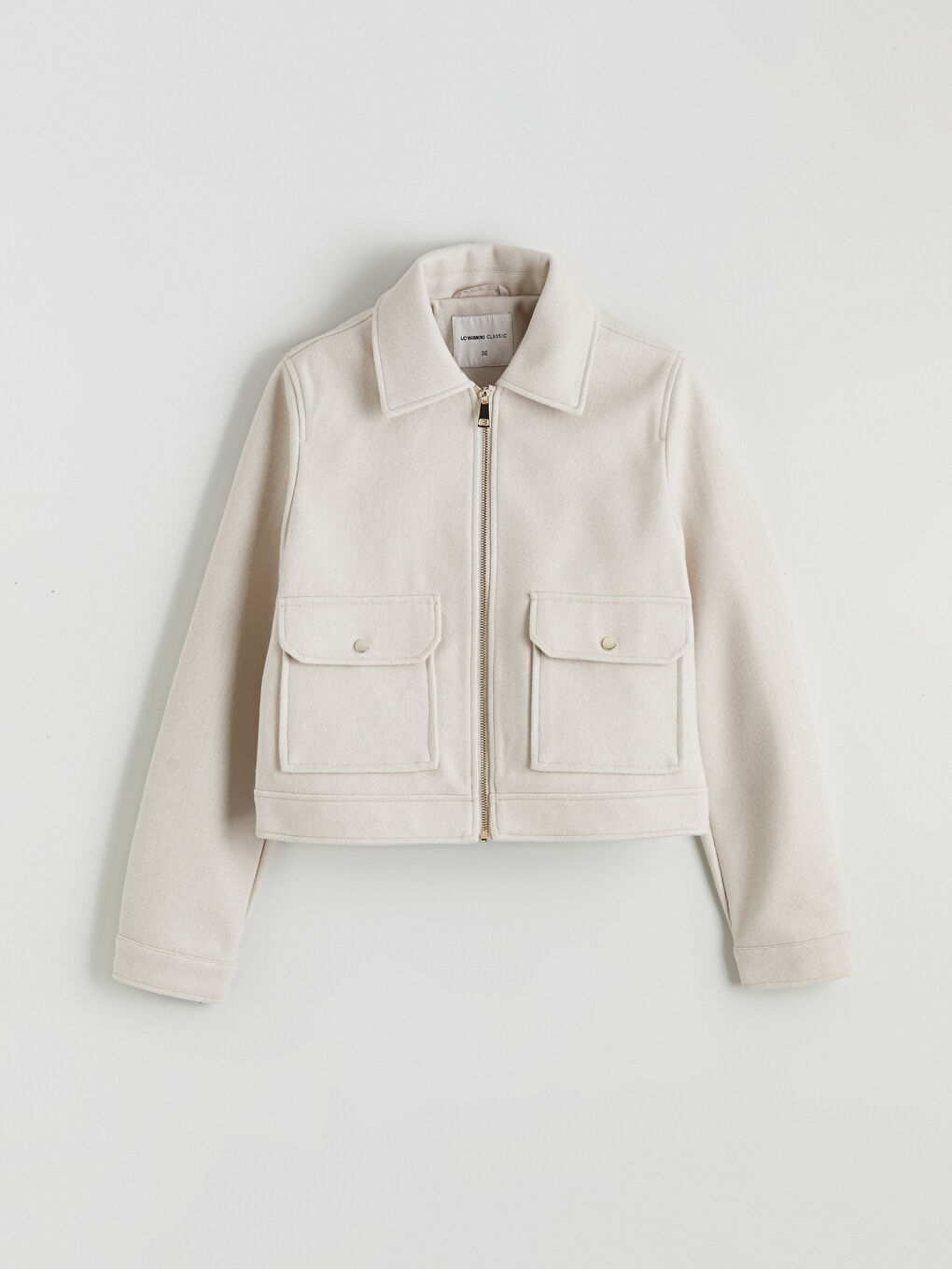 Shirt Collar Women's Cachet Jacket-5