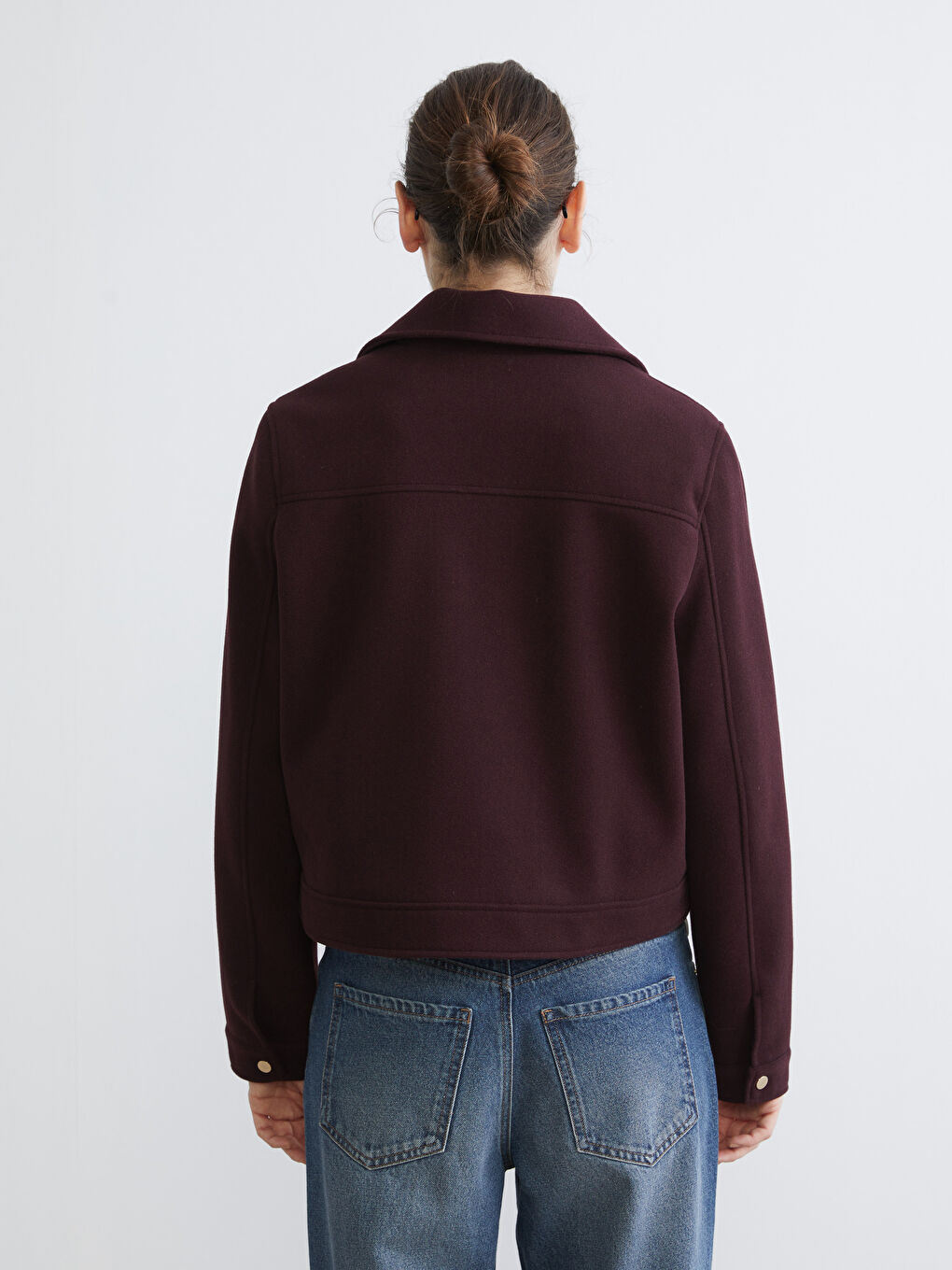 Shirt Collar Women's Cachet Jacket-4