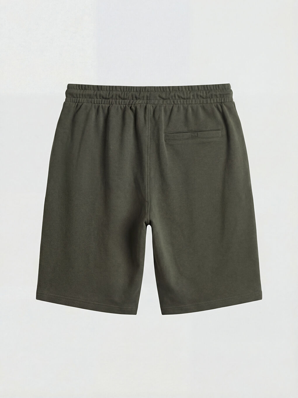 Haki Standart Kalıp Erkek Şort-1