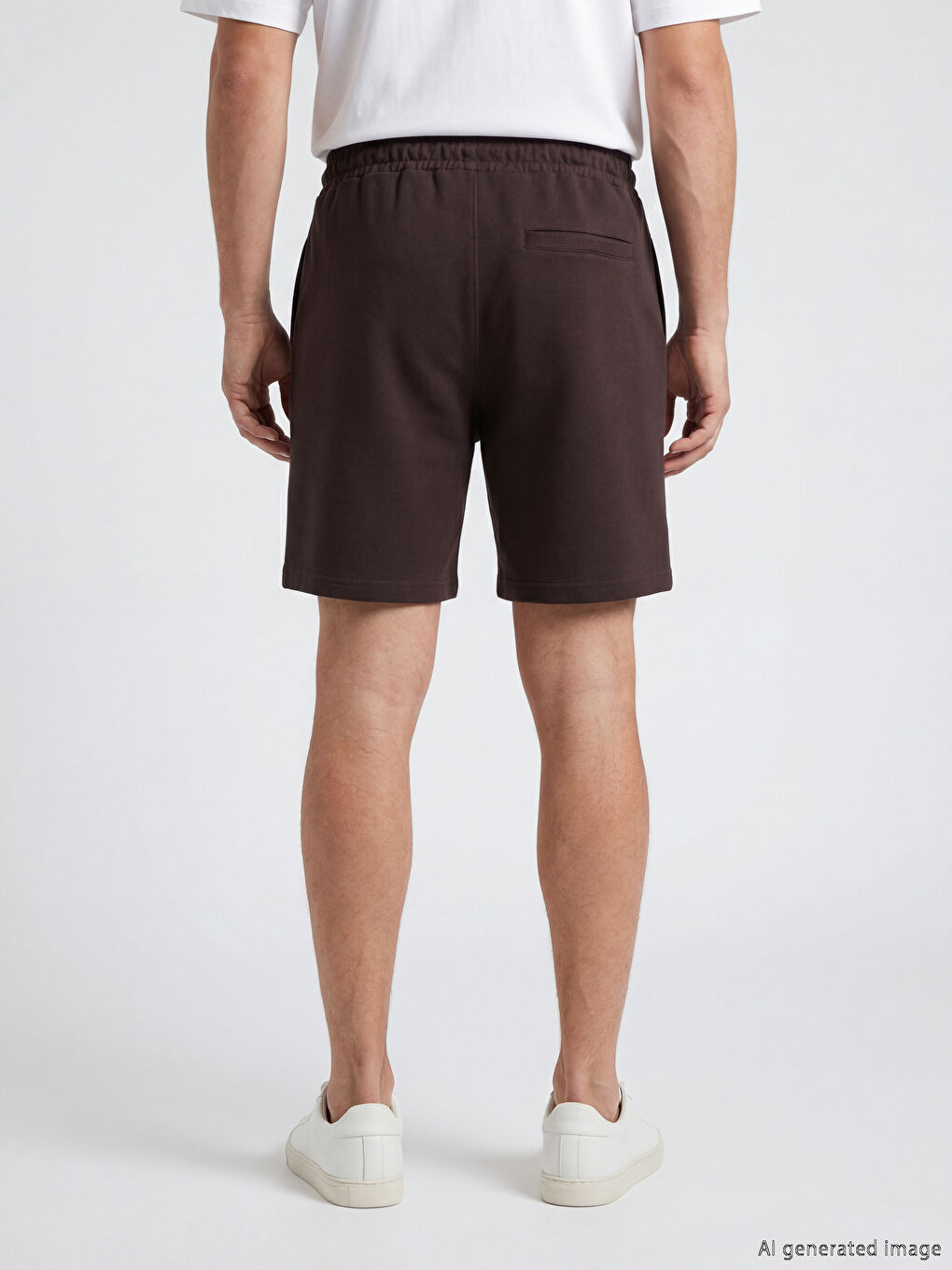 Mürdüm Standart Kalıp Erkek Şort-3