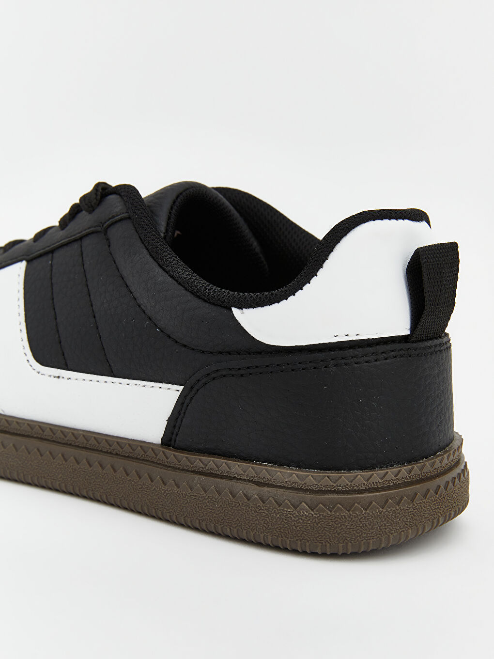 Siyah Bağcıklı Erkek Çocuk Spor Ayakkabı-4