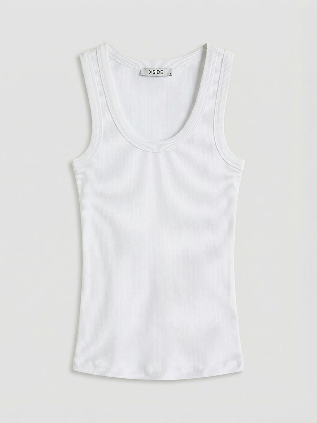 Woman WHITE Tank Top-4