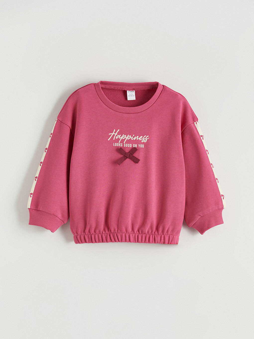 Girls' Printed Sweatshirt and Trousers Set-1