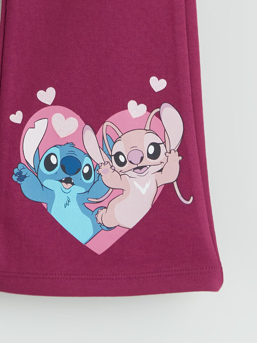 Stitch Print Girls' Sweatshirt and Leggings-6