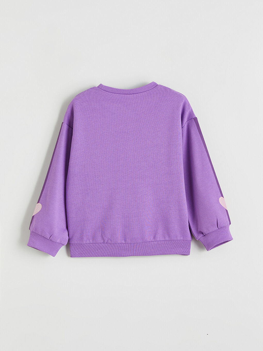 Angel Print Sweatshirt and Jogger Set for Girls-3