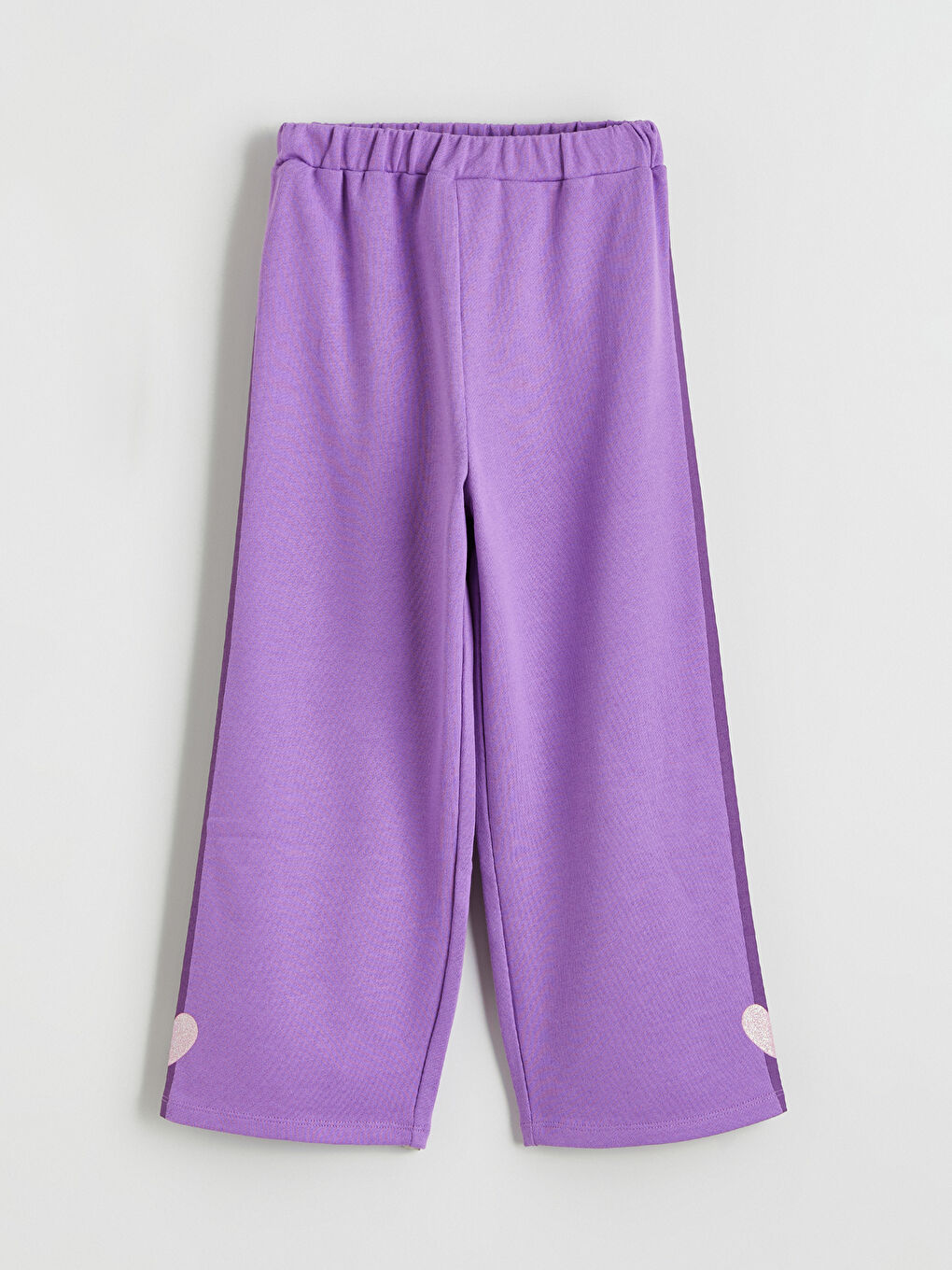 Angel Print Sweatshirt and Jogger Set for Girls-4