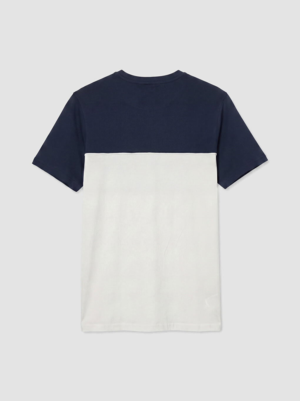 Мъж Морско-Синьо Тениска-3