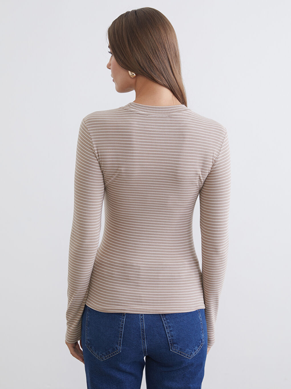 BEŽ Bodi majica Žena-3