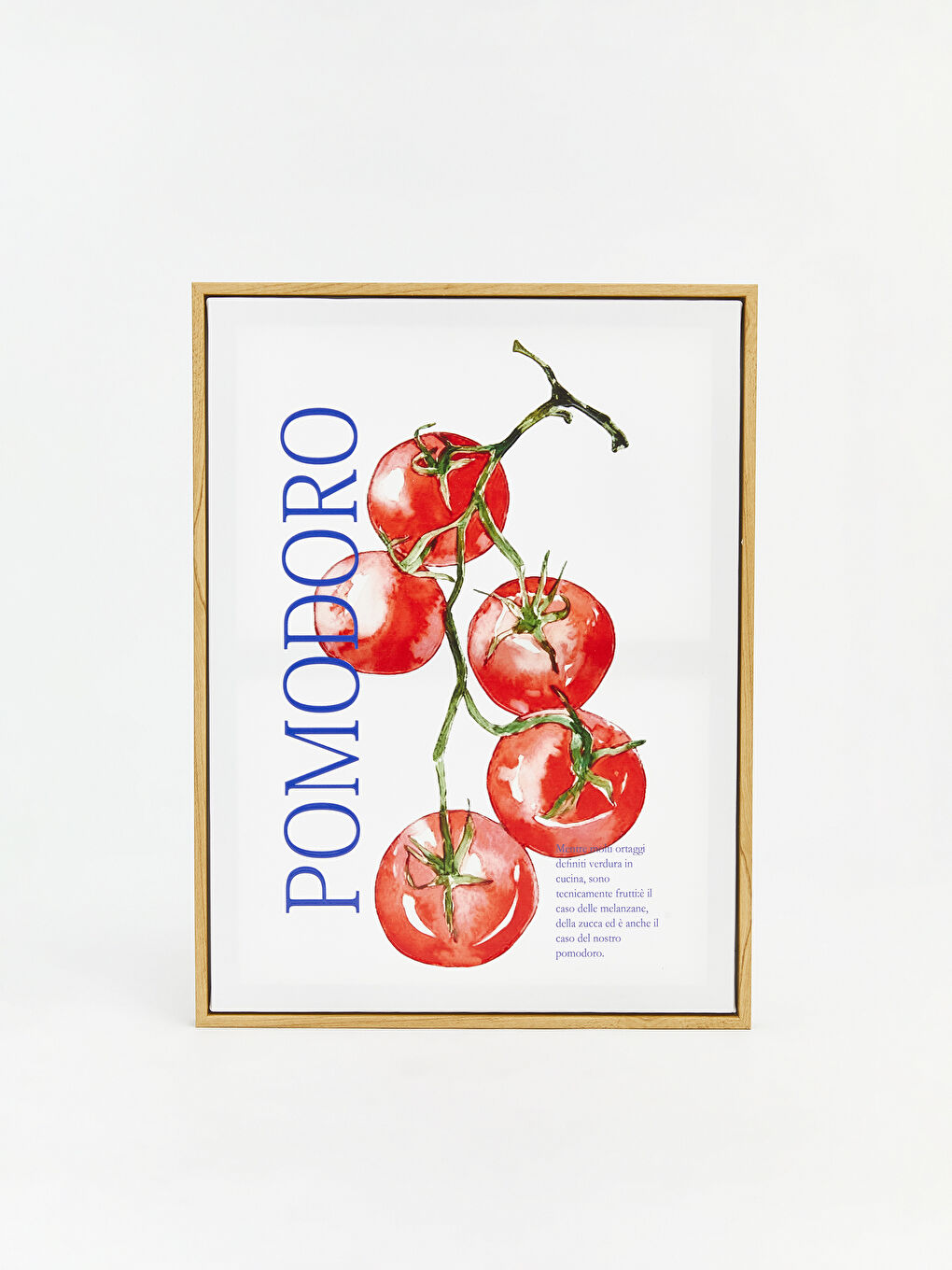 Karışık Domates Baskılı Dekoratif Çerçeve-1