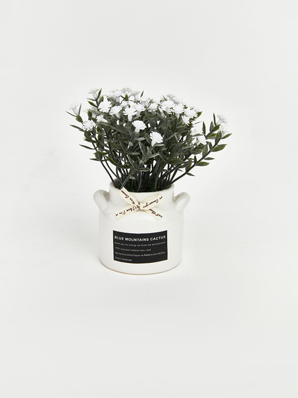 Karışık Seramik Saksılı Yapay Çiçek