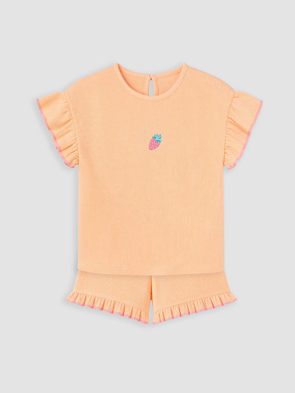 Embroidered Girls' Set