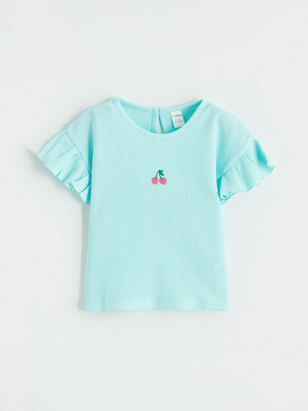 Nakışlı Kız Bebek Tişört ve Şort-1