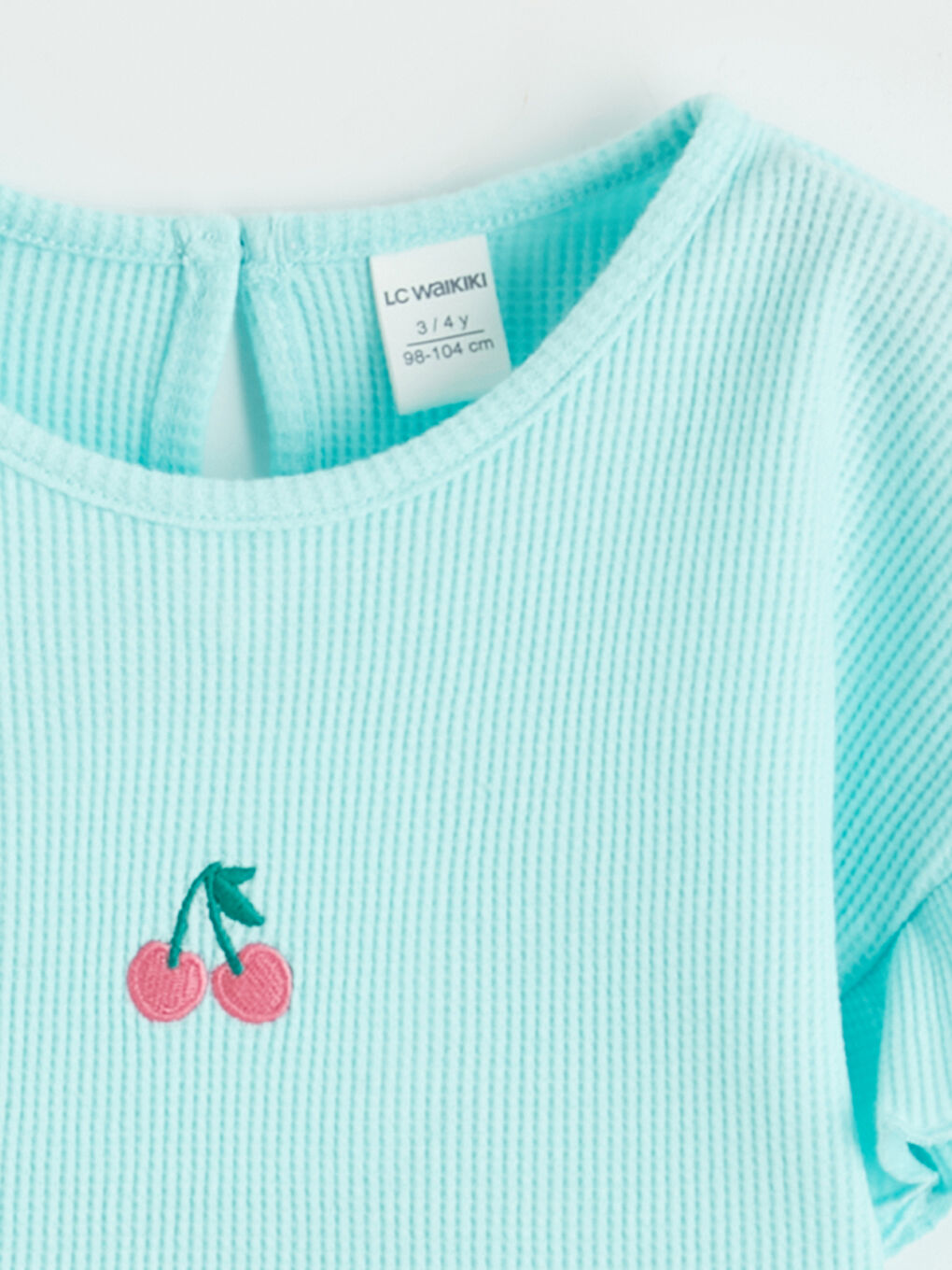 Nakışlı Kız Bebek Tişört ve Şort-2