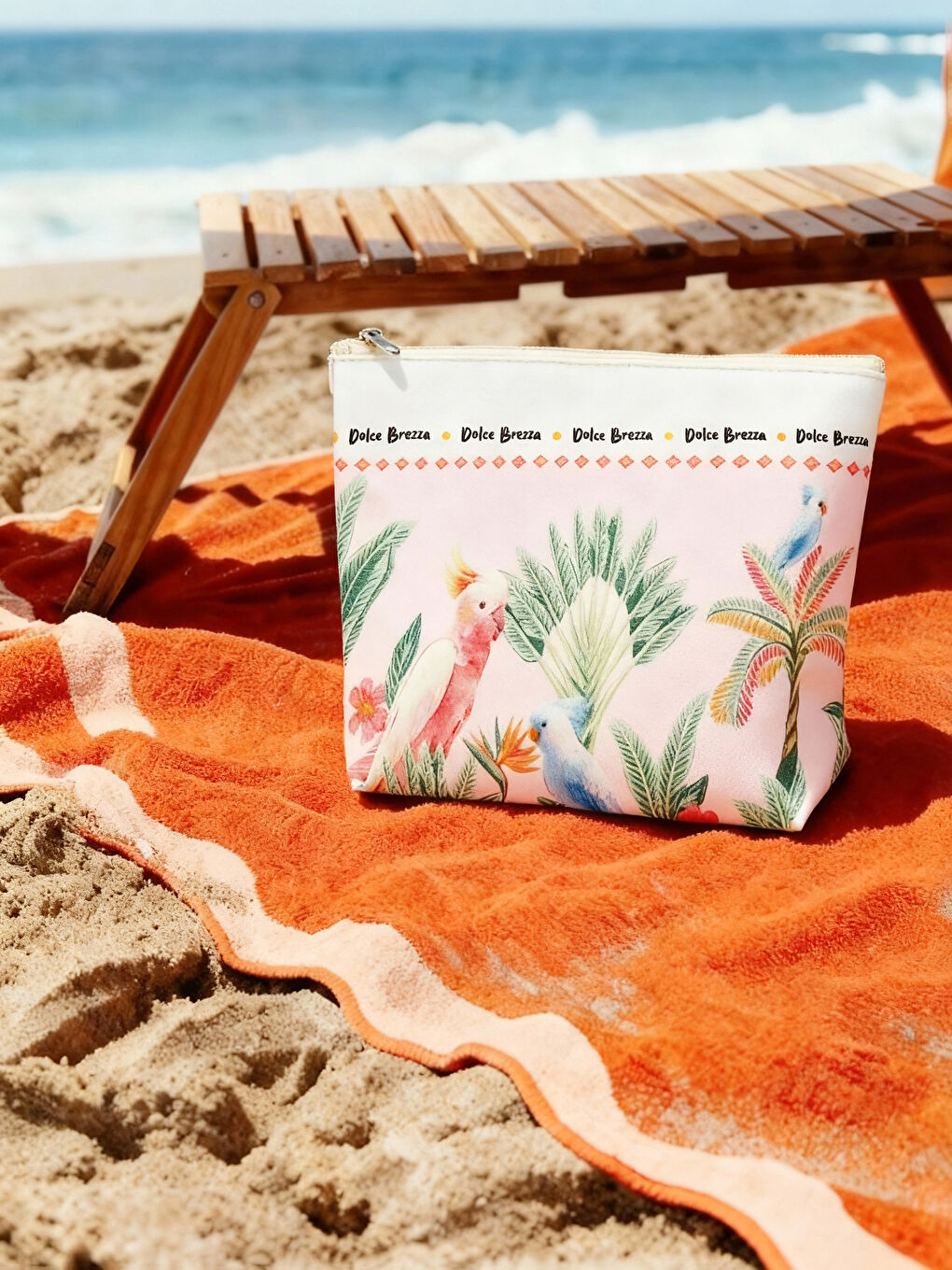 Geantă de machiaj GALBEN Femeie-1