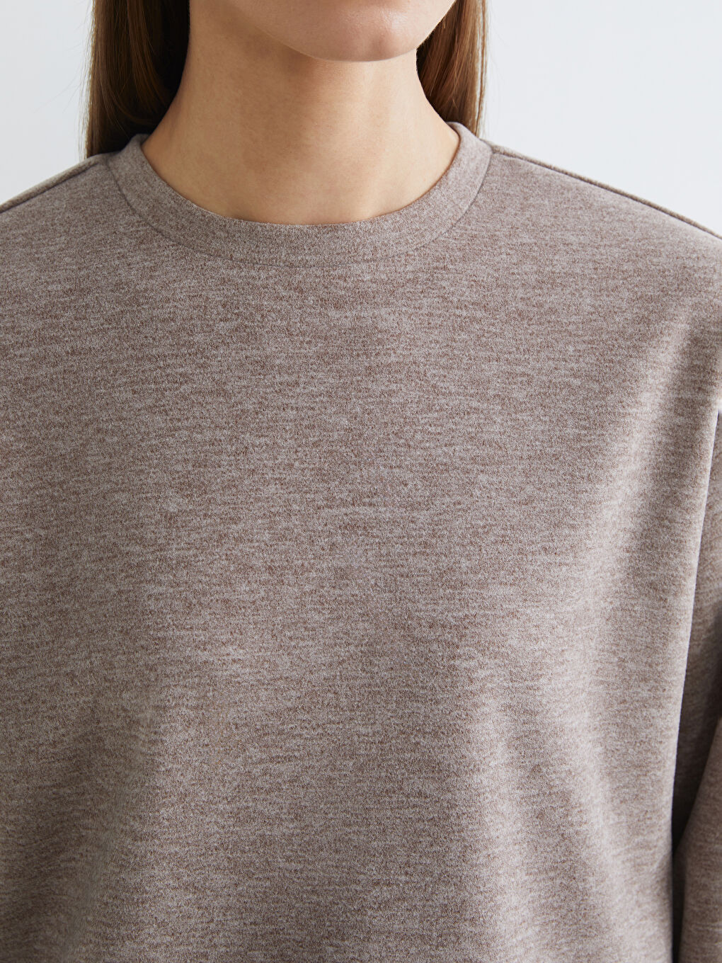 Crew Neck Women's Sweatshirt-2