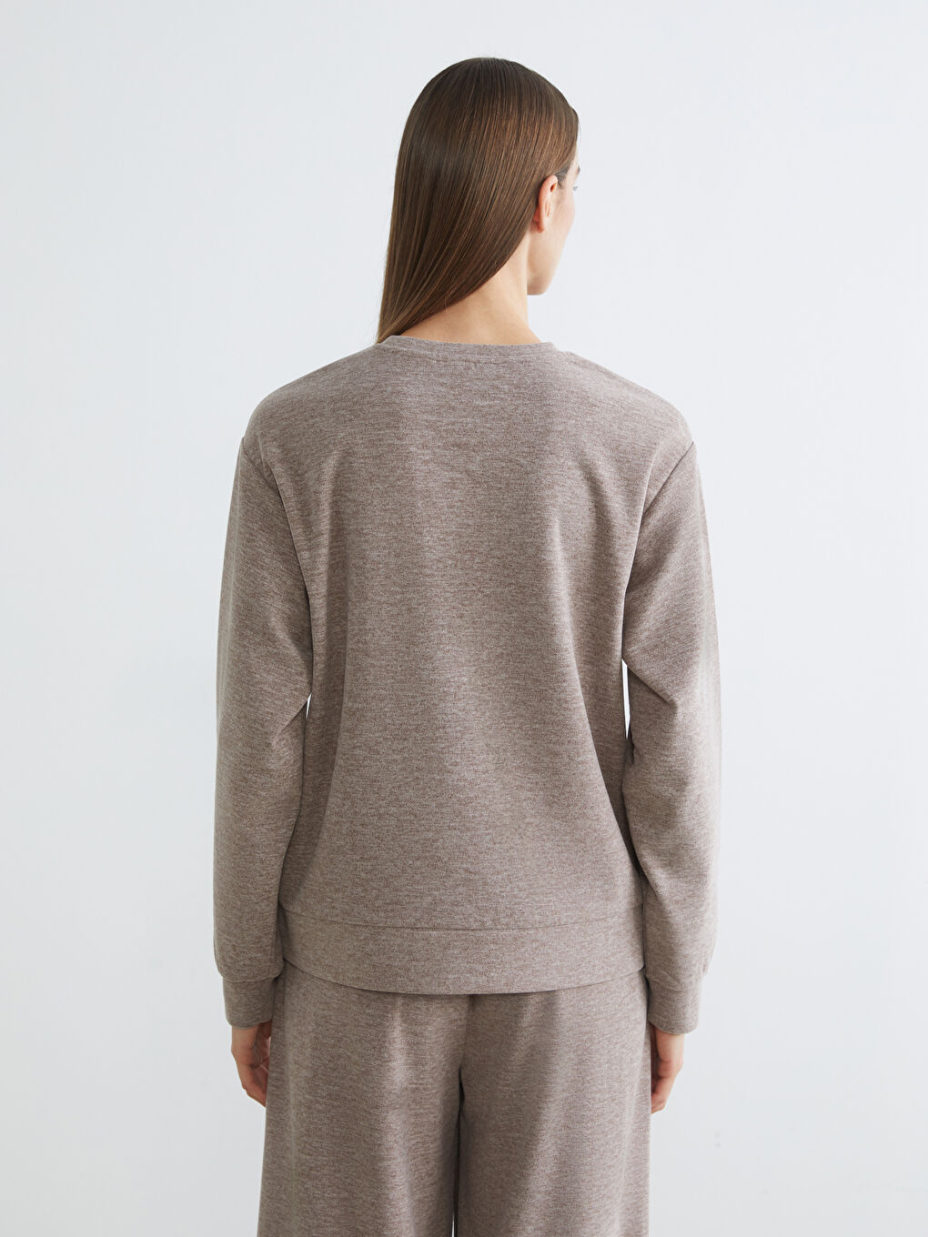 Crew Neck Women's Sweatshirt-3