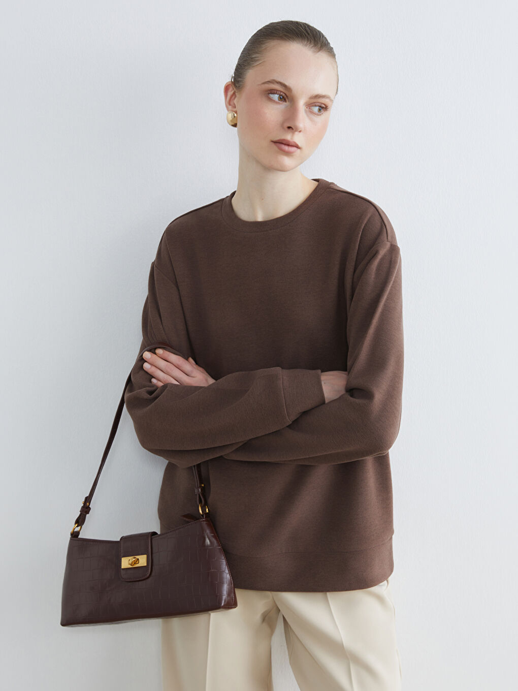 Crew Neck Women's Sweatshirt