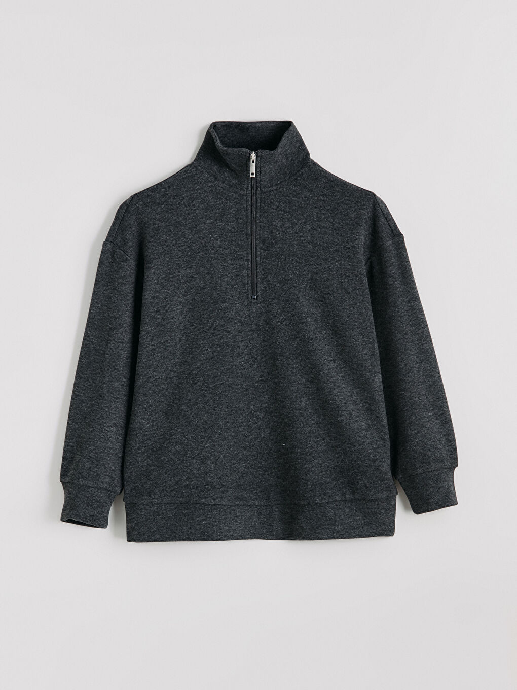 Woman ANTHRACITE Sweatshirt-4