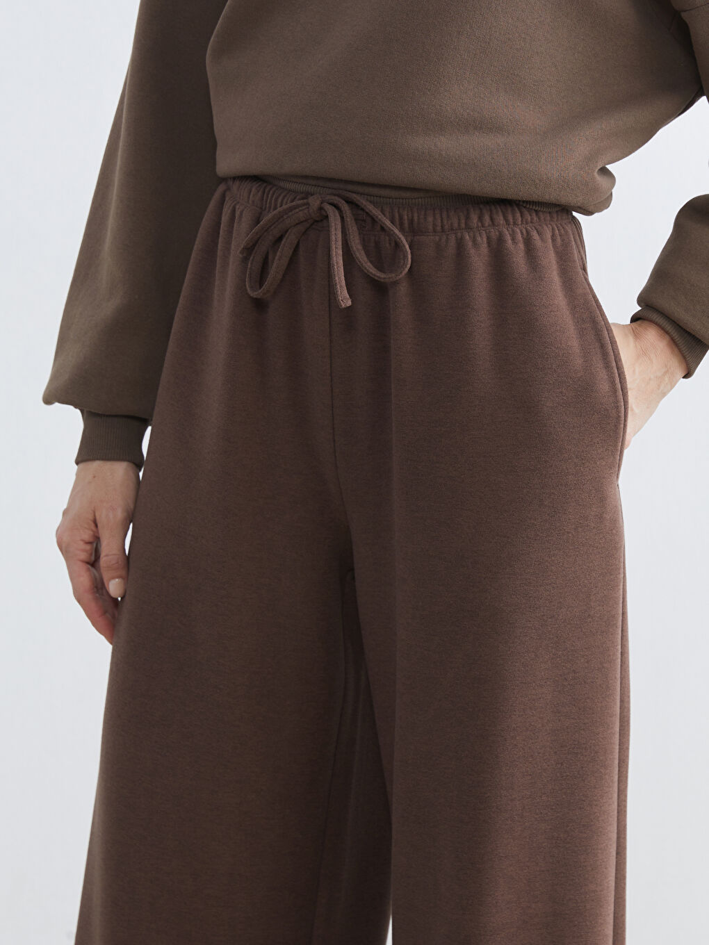 Женщины Коричневый Брюки‑джоггеры-2