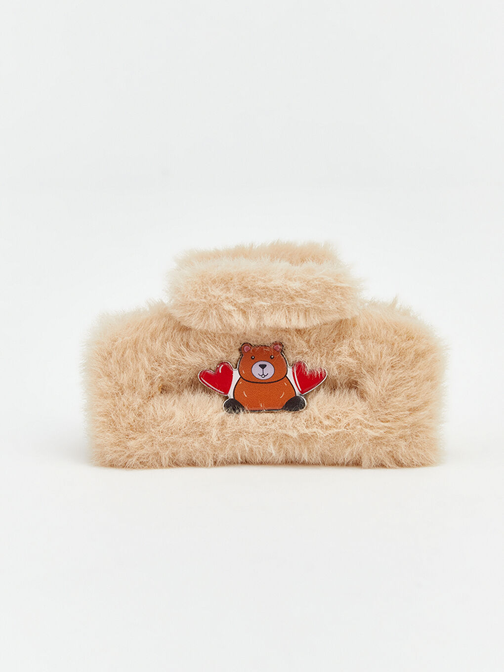 مشبك شعر للبنات بشكل حيوان محشو-1