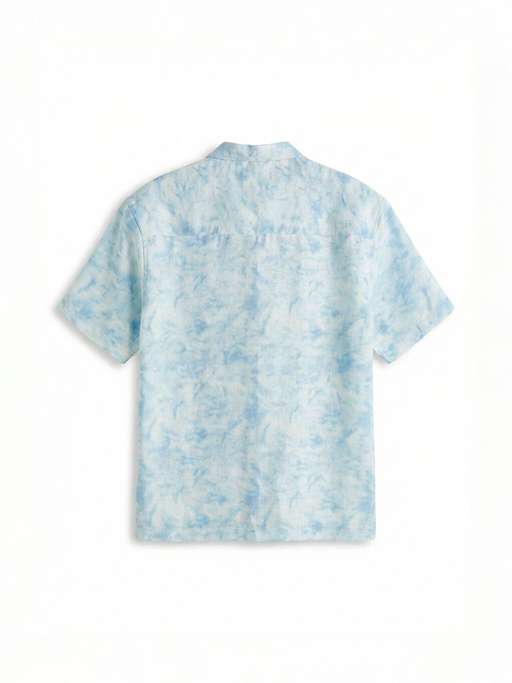 Mavi Loose Fit Desenli Poplin Erkek Gömlek-5