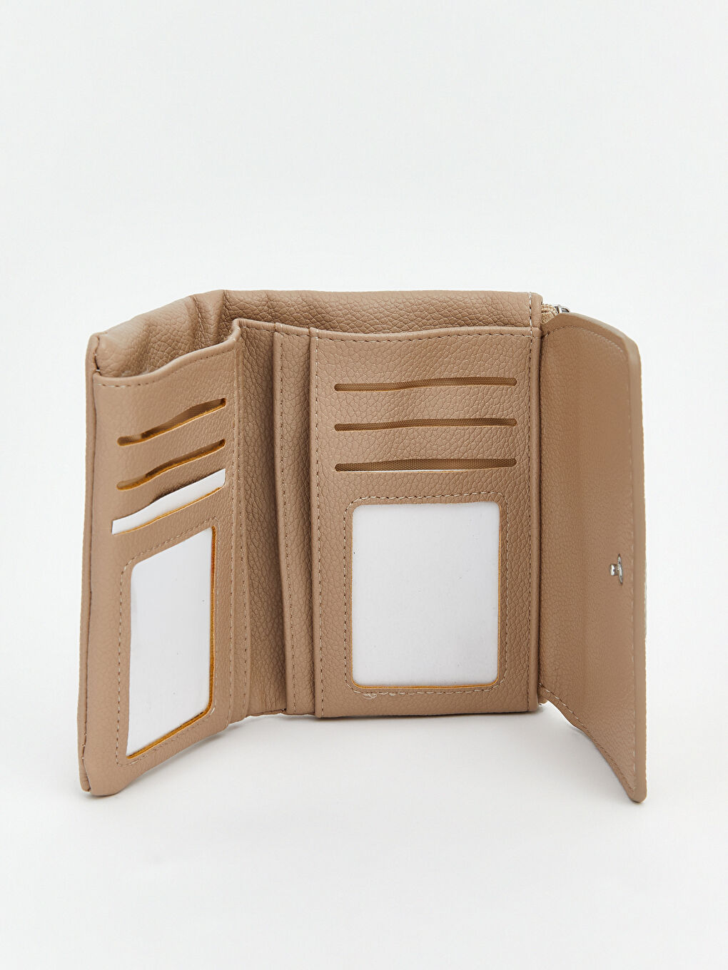 Deri Görünümlü Kadın Cüzdan-2